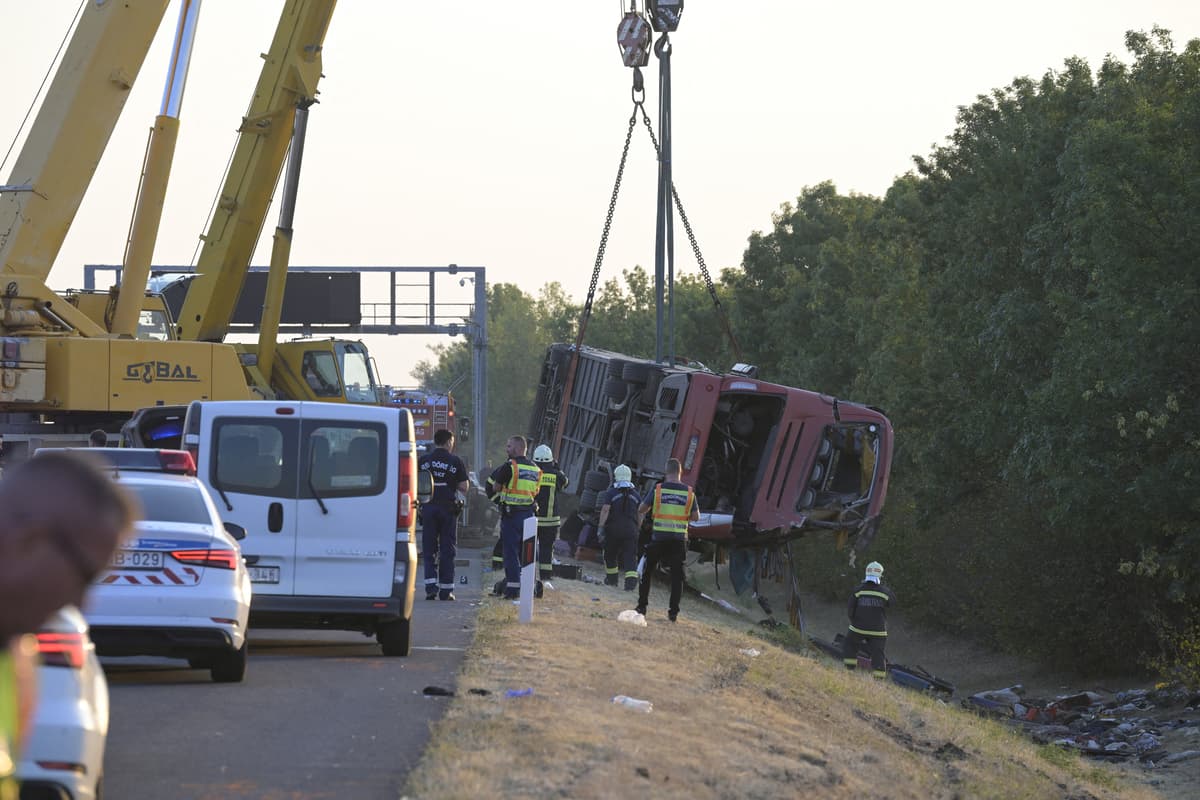 Wypadek polskiego autokaru na Węgrzech. Są zabici i ranni