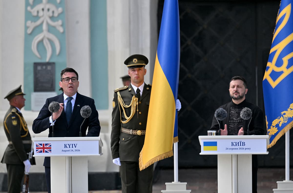 Obchody Dnia Niepodległości w Kijowie. Rosjanie nie przestają atakować
