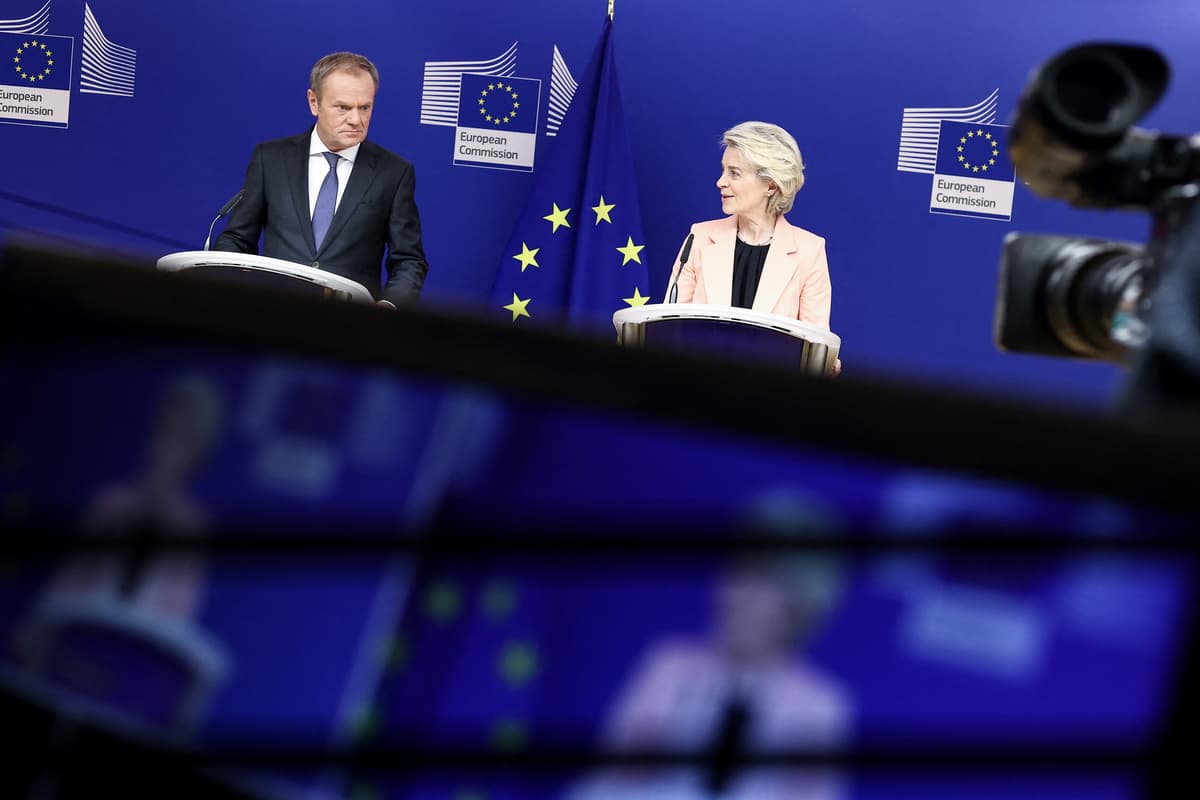 «Europa necesita el compromiso de Polonia».  Reacciones a la visita de Donald Tusk a Bruselas