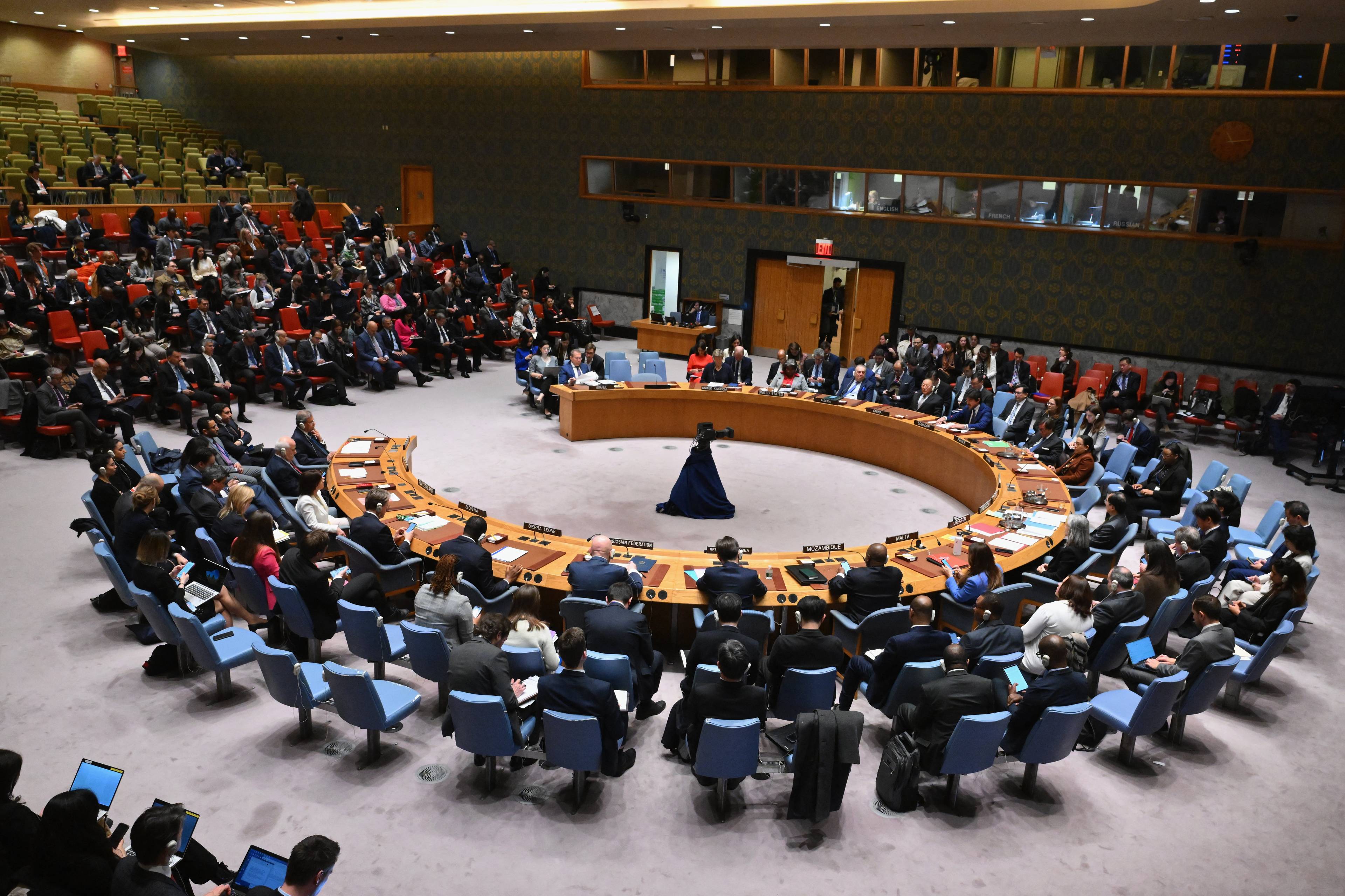 Rada Bezpieczeństwa ONZ podczas obrad
