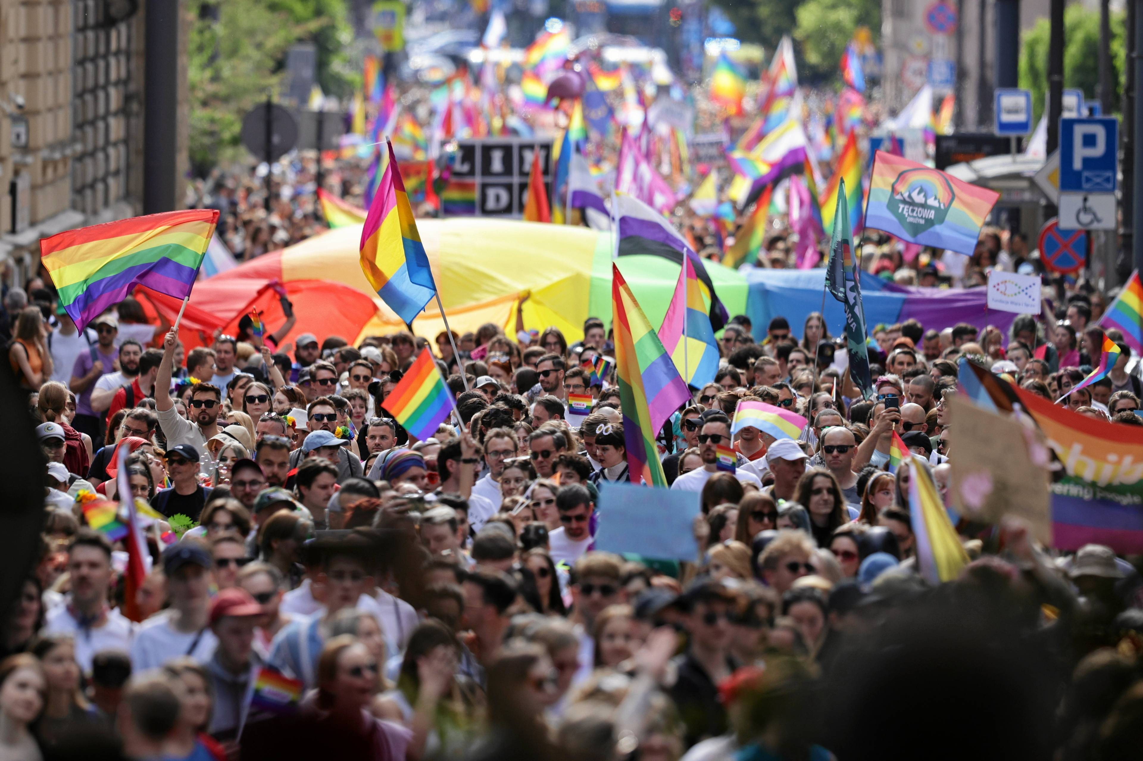 Marsz Rówości w Krakowie, tysiące osób na ulicach miasta