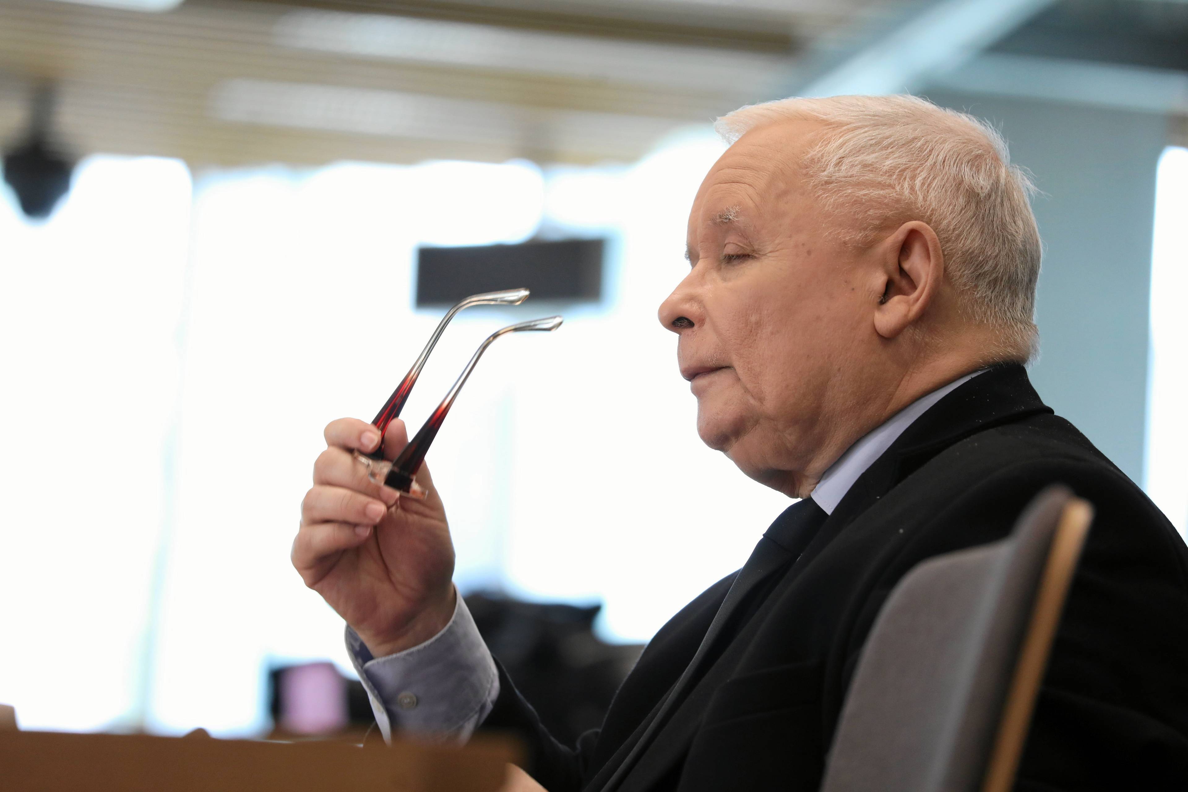 Jaroslaw Kaczynski przed Komisja Sledcza Kopertowa