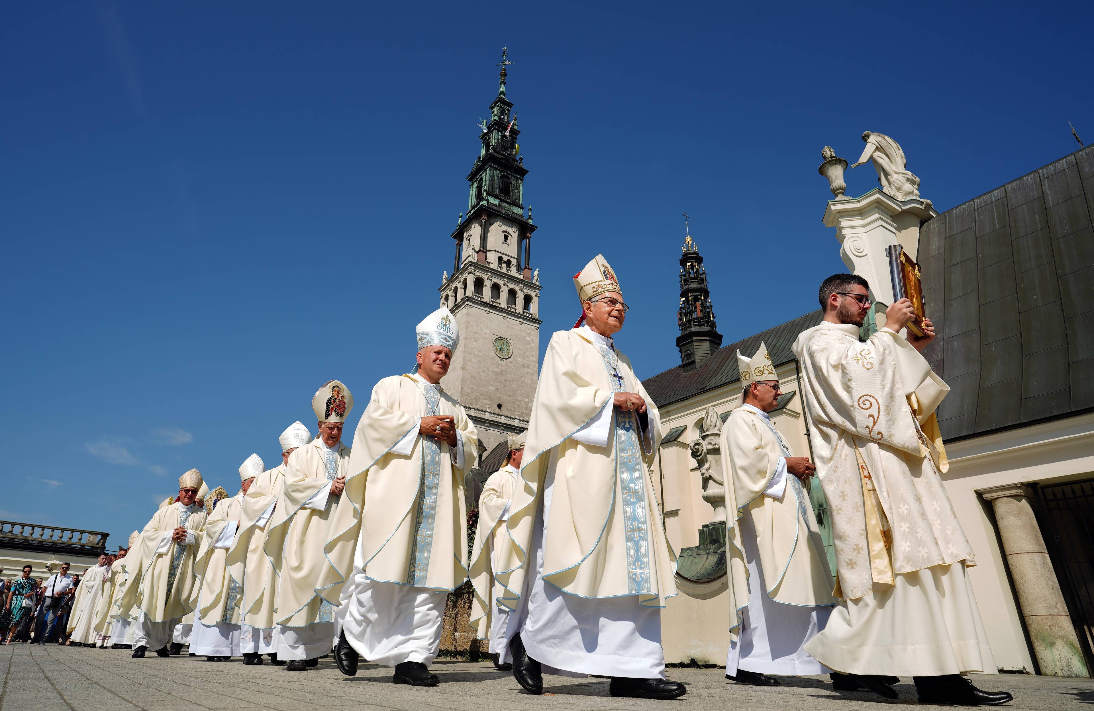 26.08.2023 Czestochowa , Jasna Gora. Uroczystosc Najswietszej Maryi Panny Czestochowskiej . Fot . Grzegorz Skowronek / Agencja Wyborcza.pl