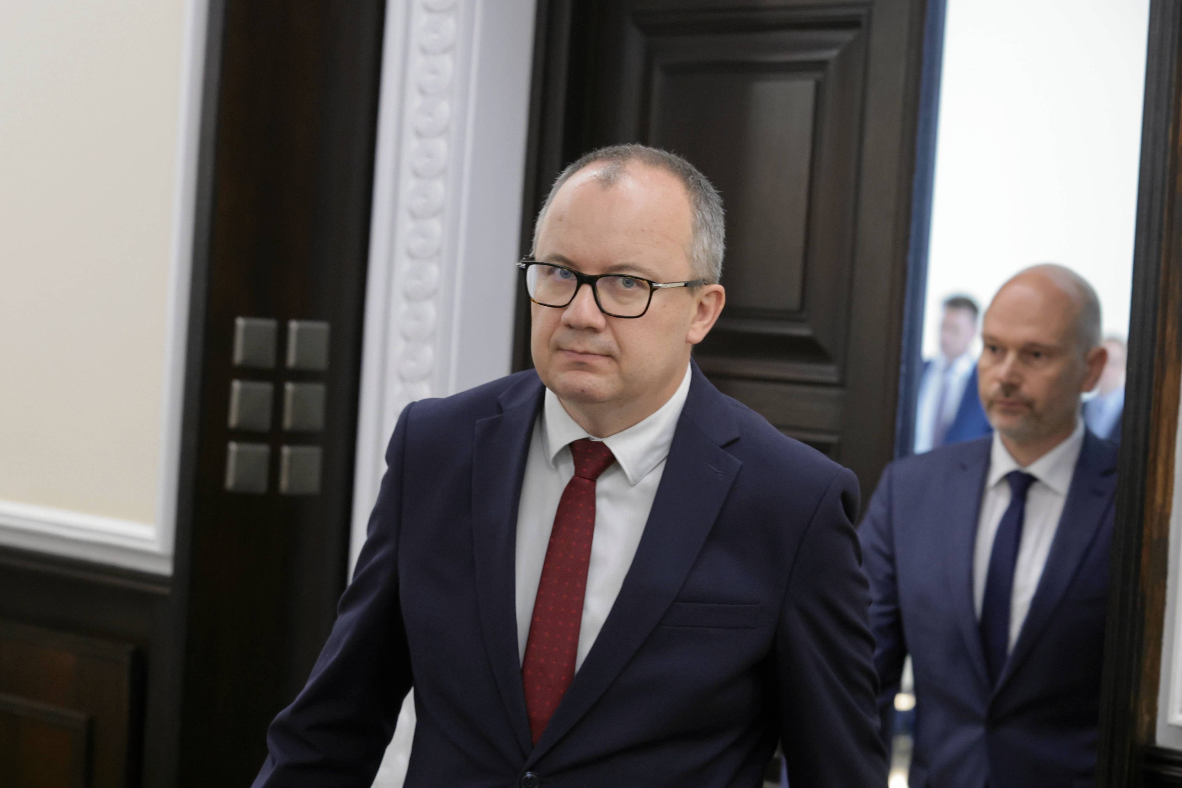 23.07.2024 Warszawa , Aleje Ujazdowskie . Kancelaria Prezesa Rady Ministrow . Minister sprawiedliwosci Adam Bodnar podczas posiedzenia rzadu .
Fot . Kuba Atys / Agencja Wyborcza.pl