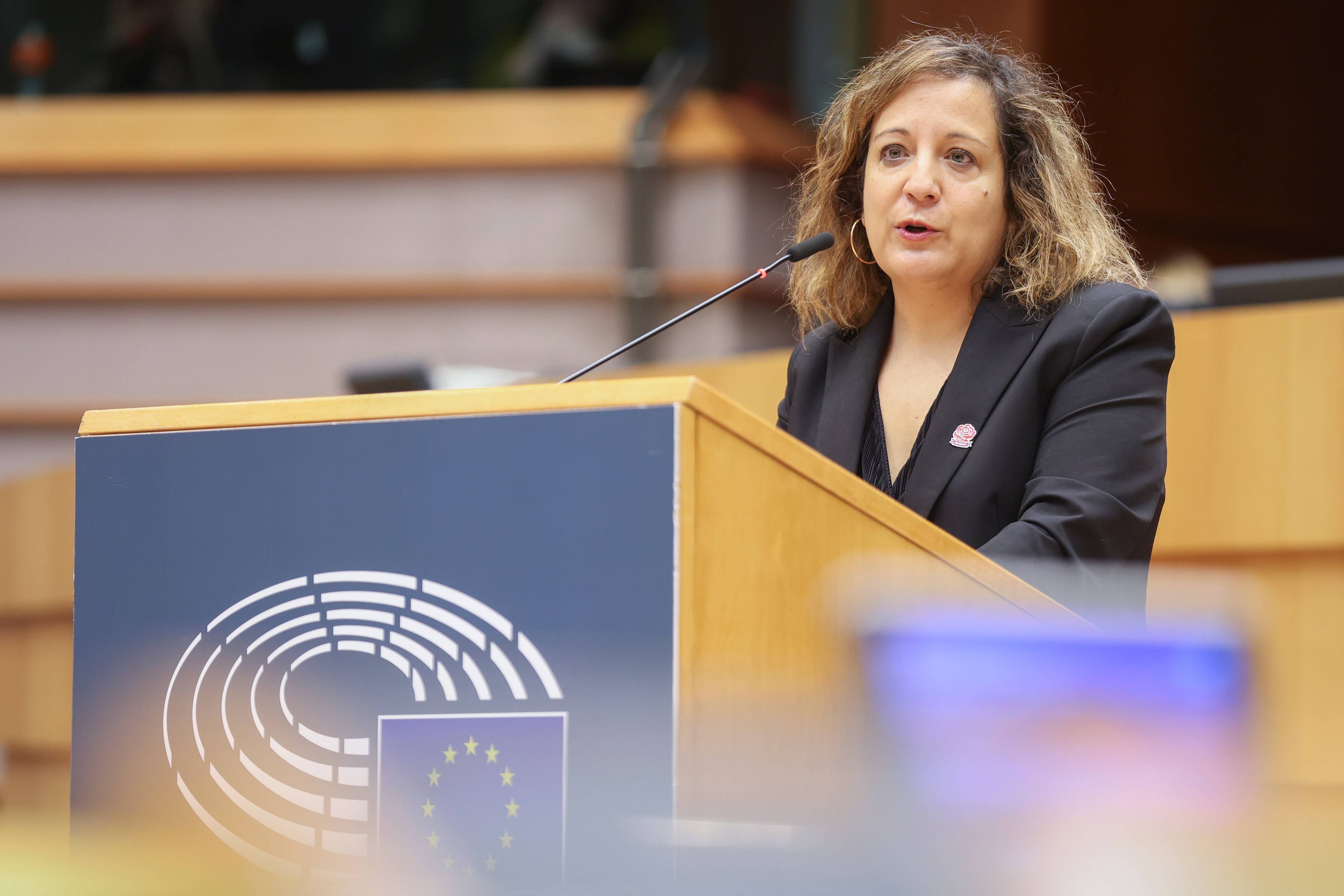 Iratxe García Pérez, wiceprzewodnicząca Europejskiej Partii Socjalistów i Demokratów oraz przewodnicząca grupy Socjalistów i Demokratów w Parlamencie Europejskim