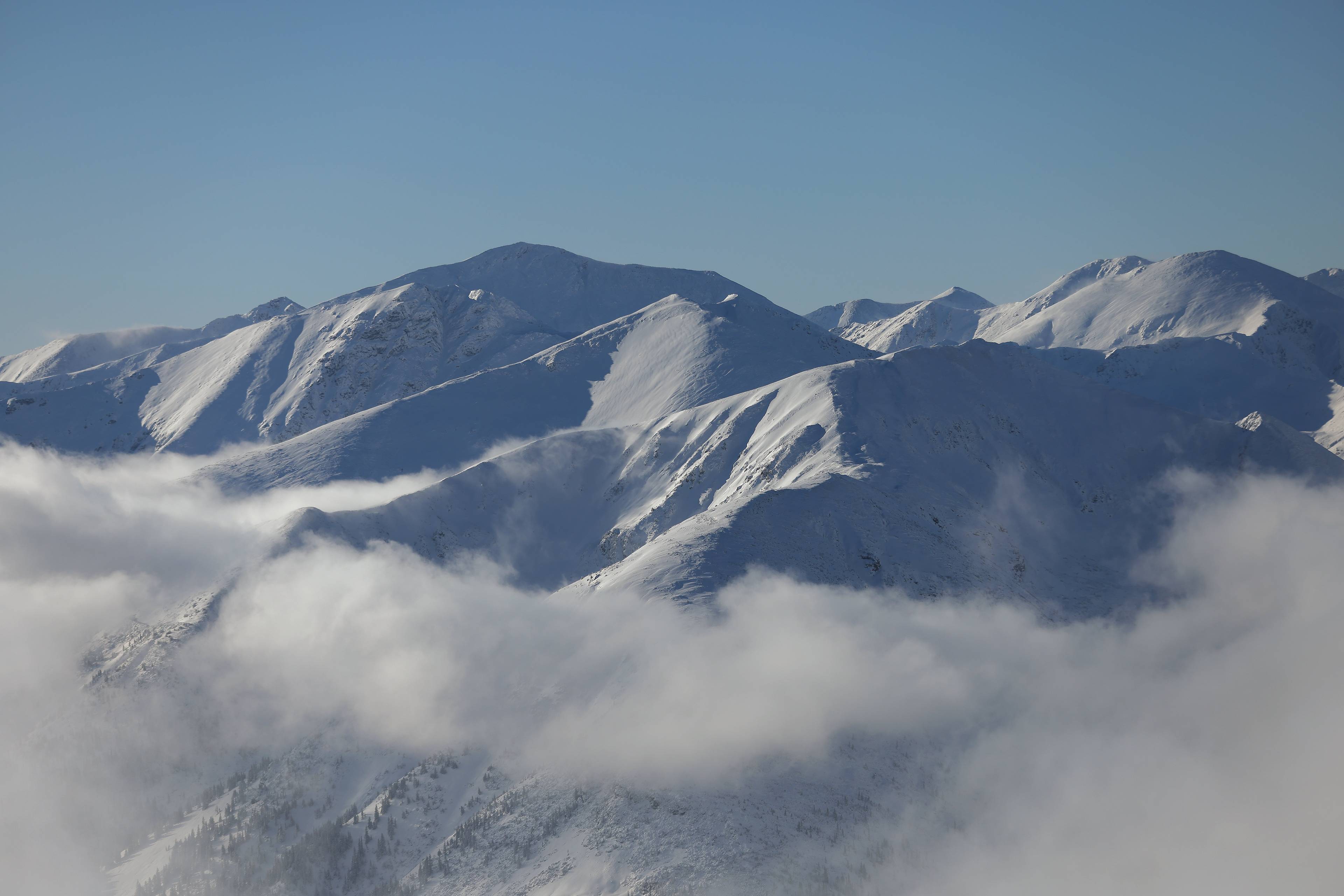 ośnieżone tatry