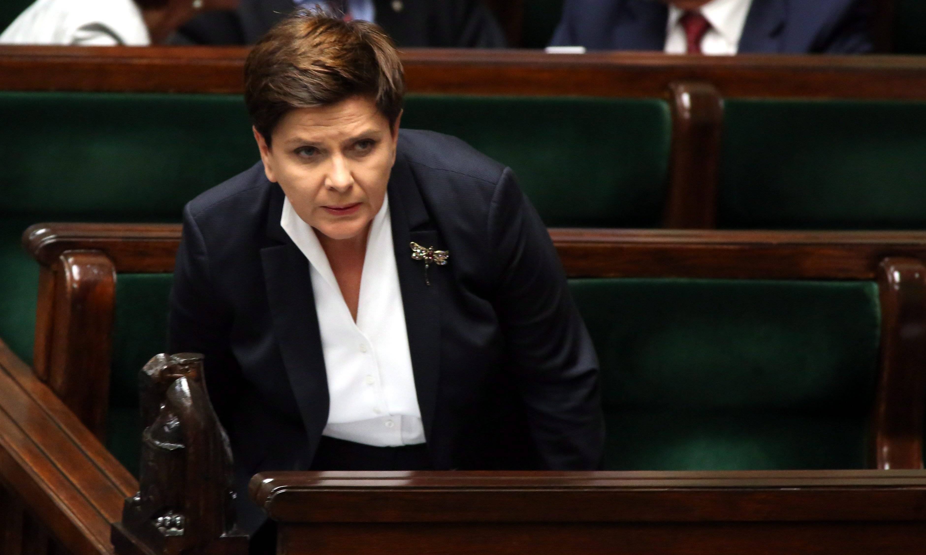 23.09.2016 Warszawa , Sejm . Premier Beata Szydlo .
Fot . Slawomir Kaminski / Agencja Gazeta