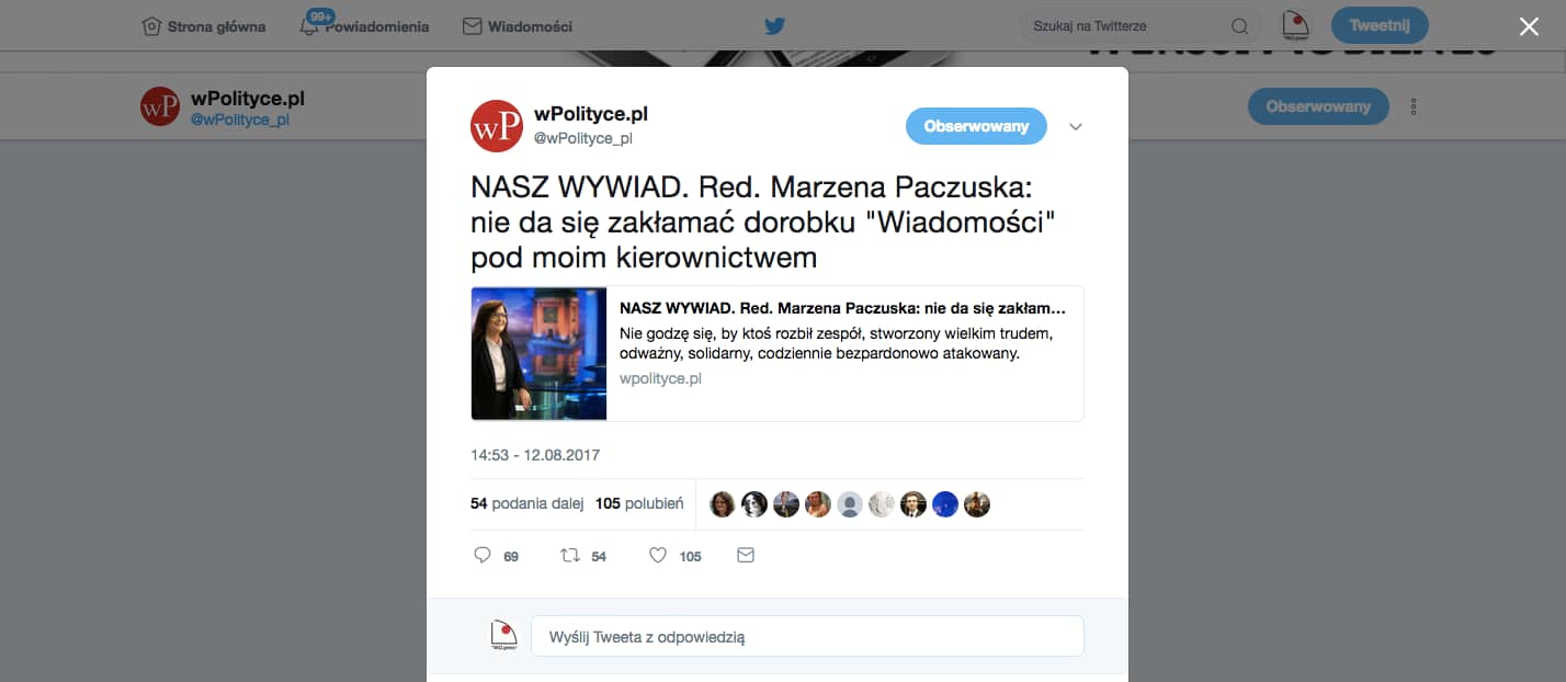 Grafika do artykułu Fantazje Marzeny Paczuskiej. TVP „przełamała monopol mediów III RP”