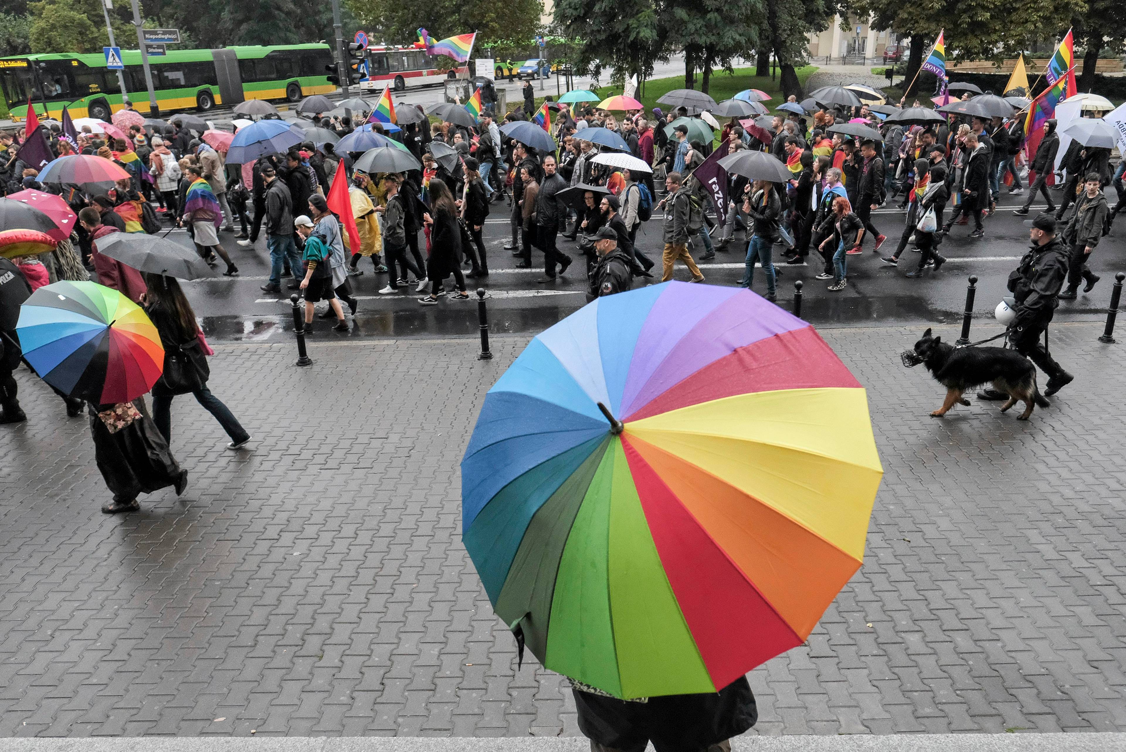 23.09.2017 Poznan . Marsz Rownosci , Poznan Pride Week . Fot. Piotr Skornicki / Agencja Gazeta