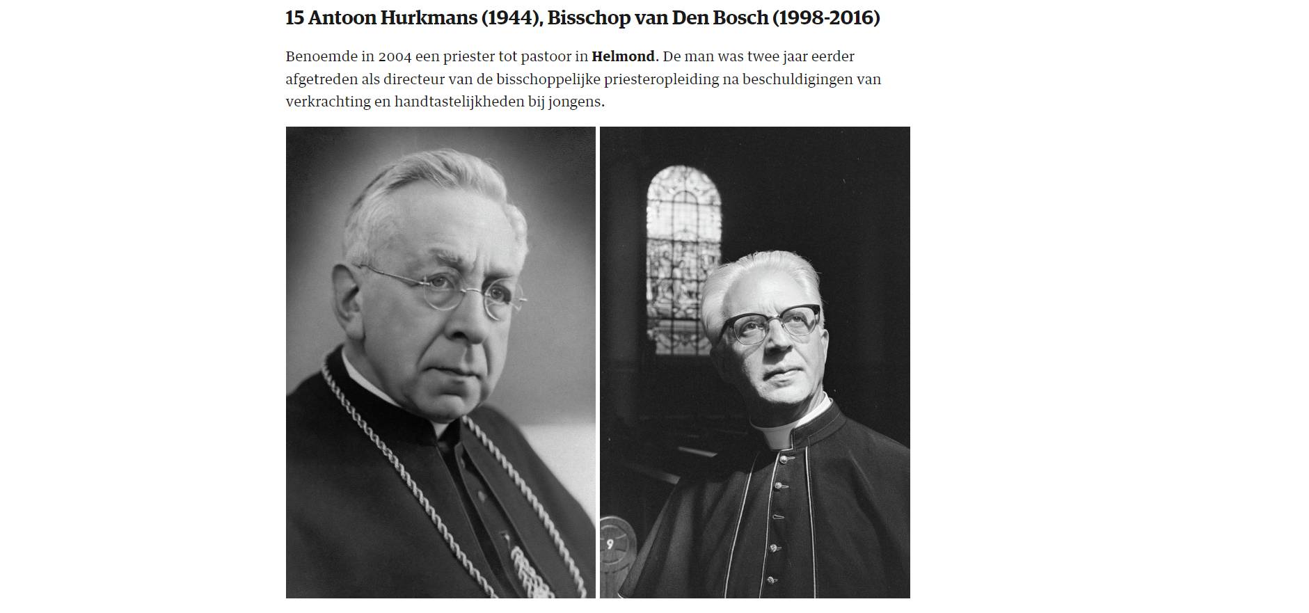Grafika do artykułu Holandia: 20 z 39 biskupów kryło księży pedofilów. Czterech molestowało dzieci