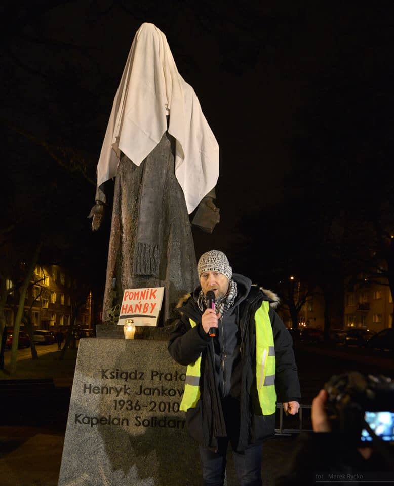 "NIE dla pedofilii w kościele TAK dla Komisji Prawdy i Zadośćuczynienia!", 12 stycznia 2019, Gdańsk, fot. Marek Ryćko