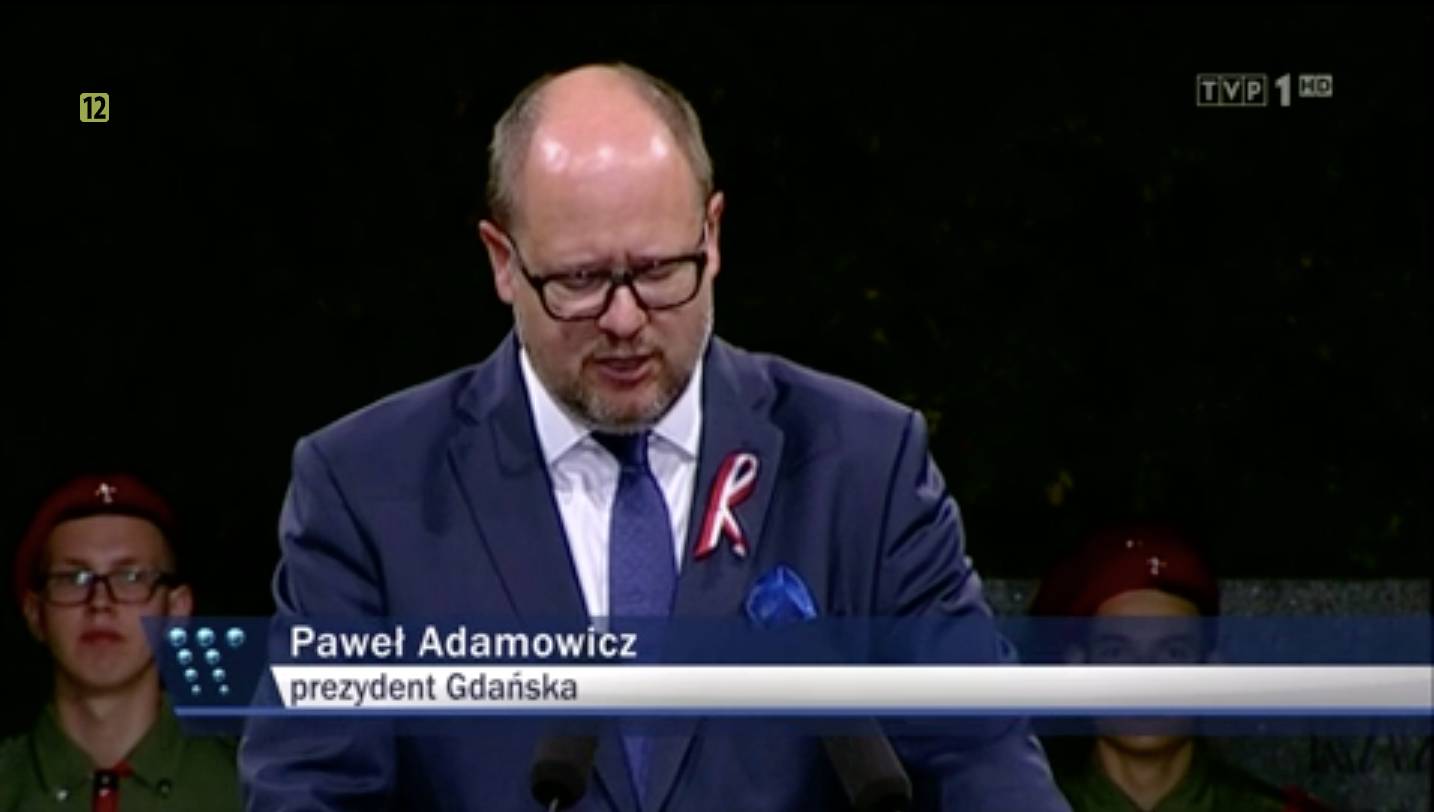 Paweł Adamowicz, TVP