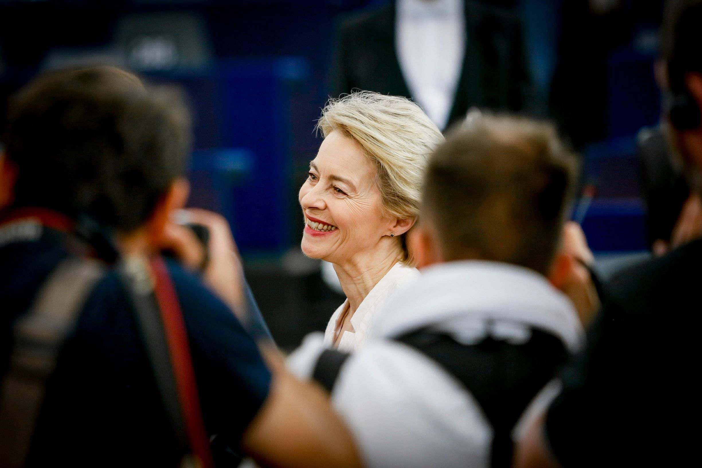 Ursula Von der Leyen pierwszą kobietą na stanowisku szefa Komisji Europejskiej, 16 lipca 2019,fot. Mathieu CUGNOT © European Union 2019 - Source : EP