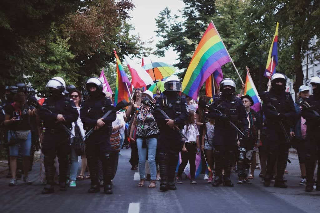 Grafika do artykułu Marsz Równości w Płocku przy silnej asyście policji