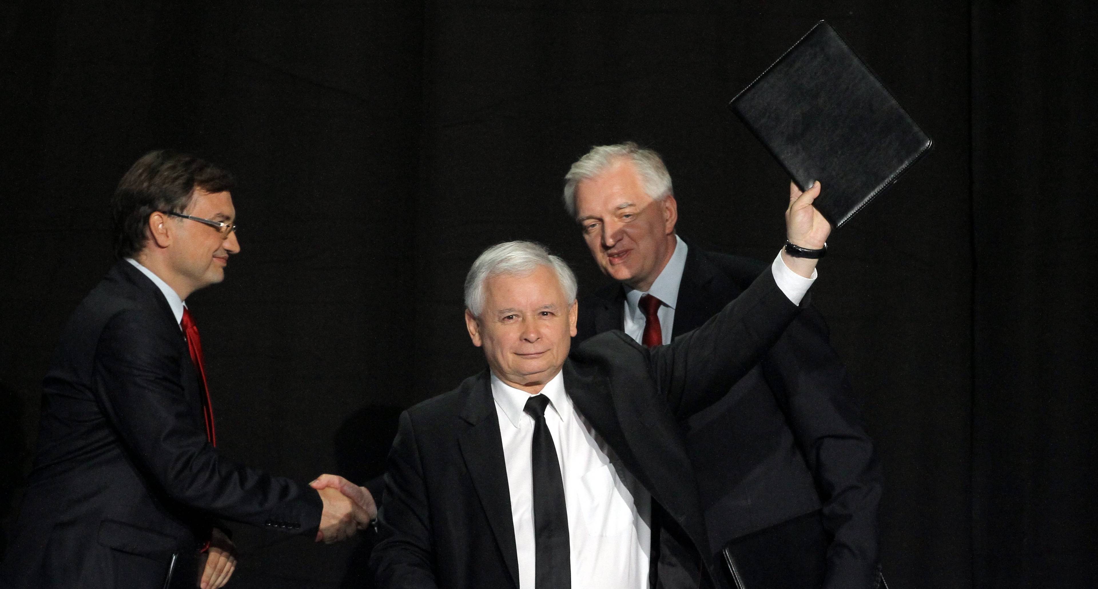 Ziobro, Kaczyński i Gowin