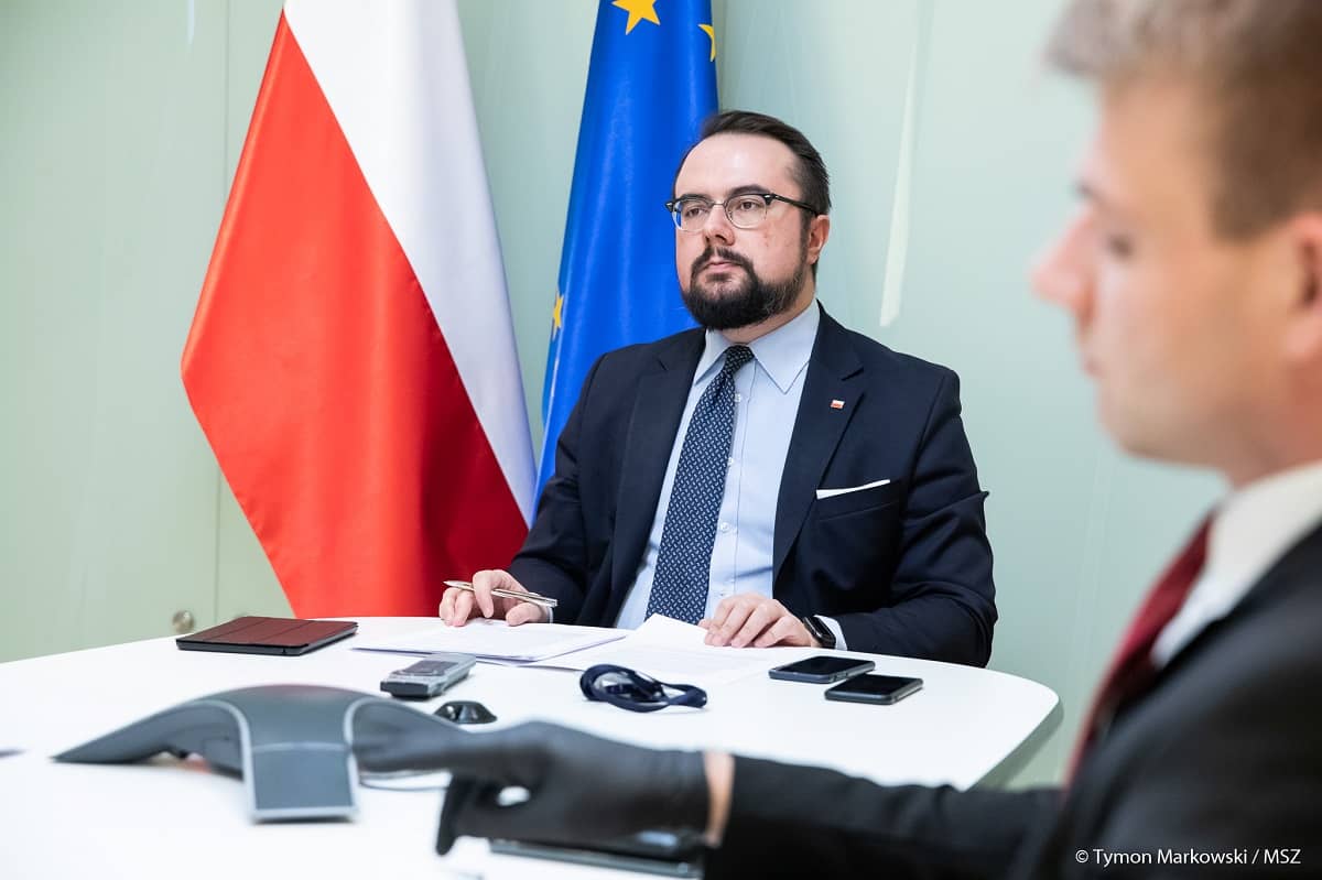 Paweł Jabłoński wiceminister MSZ