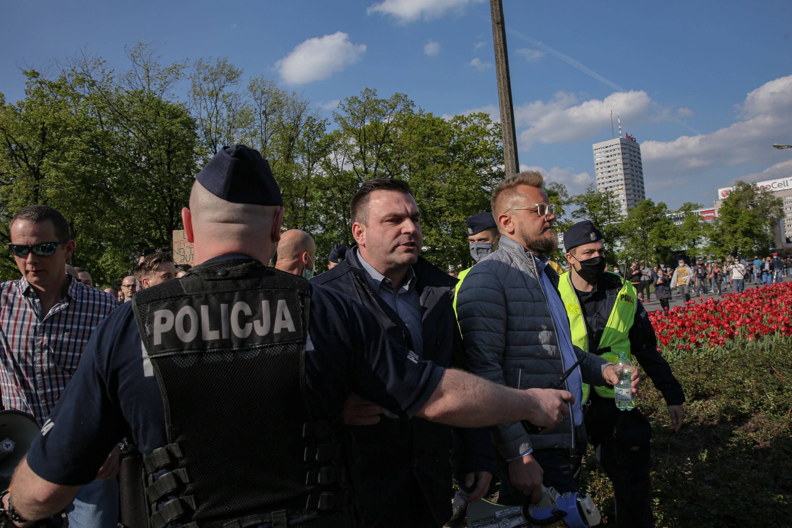 Strajk Przedsiębiorców - zdjęcie z protestu