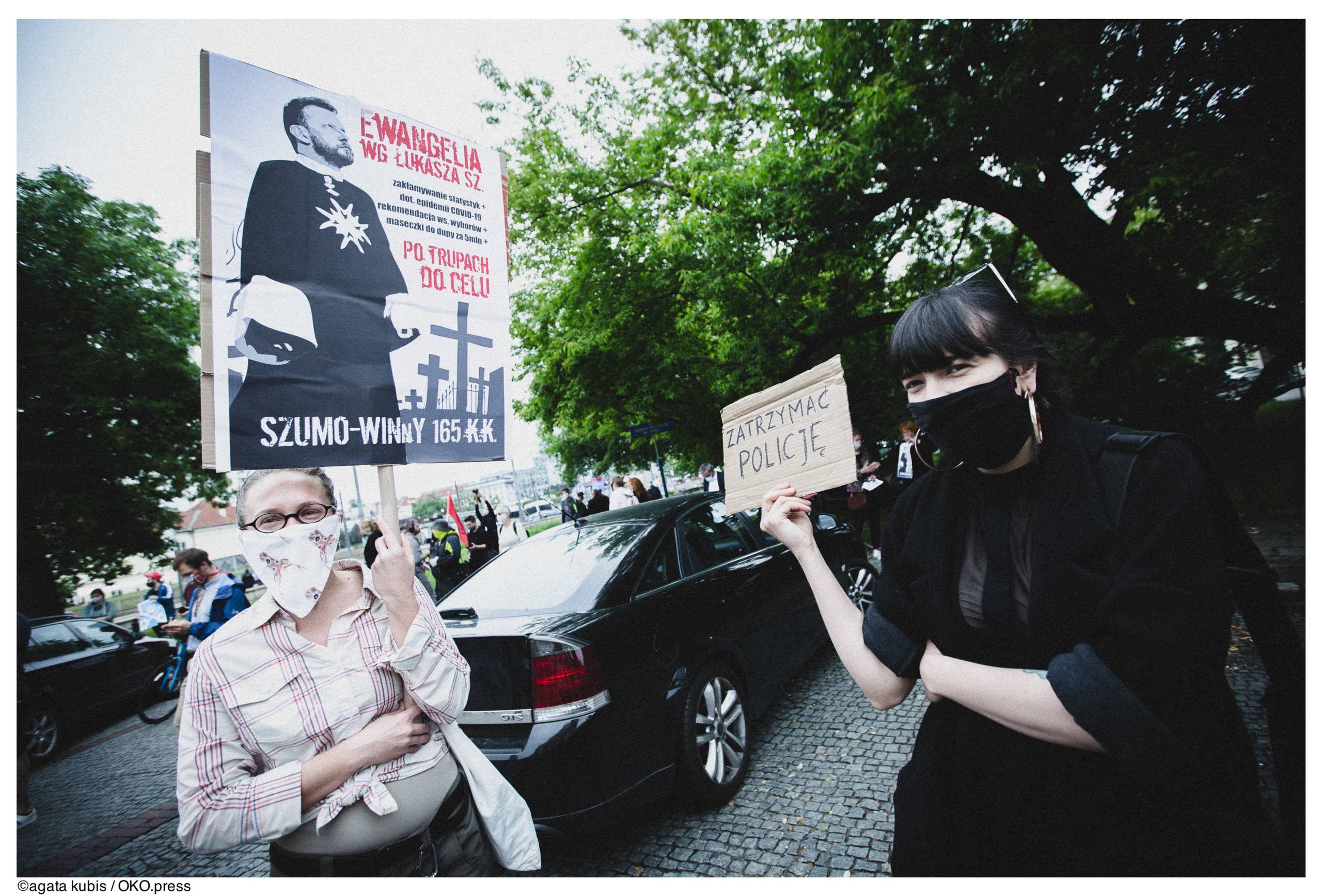 Plakatowanie to NIE zbrodnia. Policyjne morderstwa - TAK!