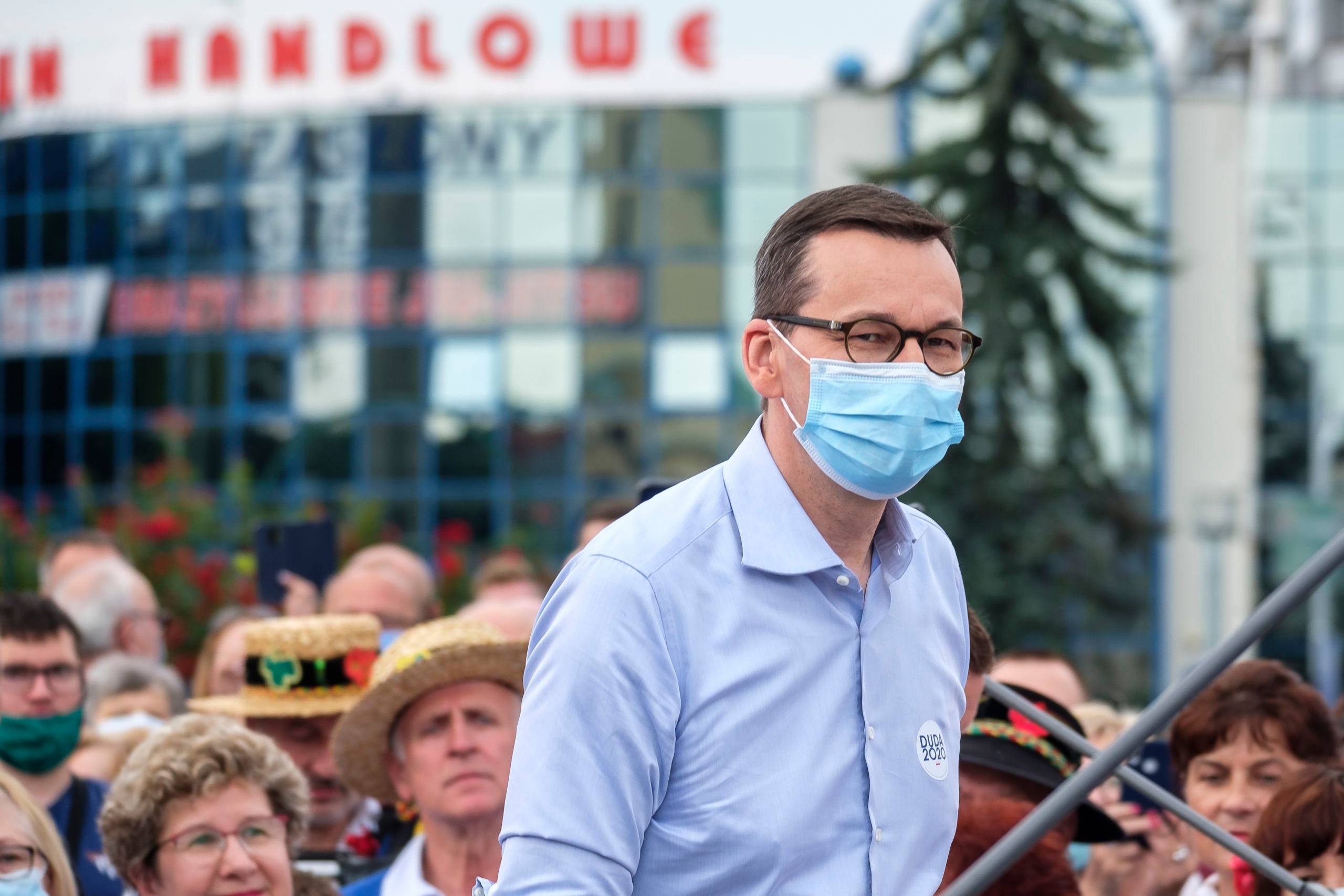 Mateusz Morawiecki na wiecu poparcia dla Andrzeja Dudy