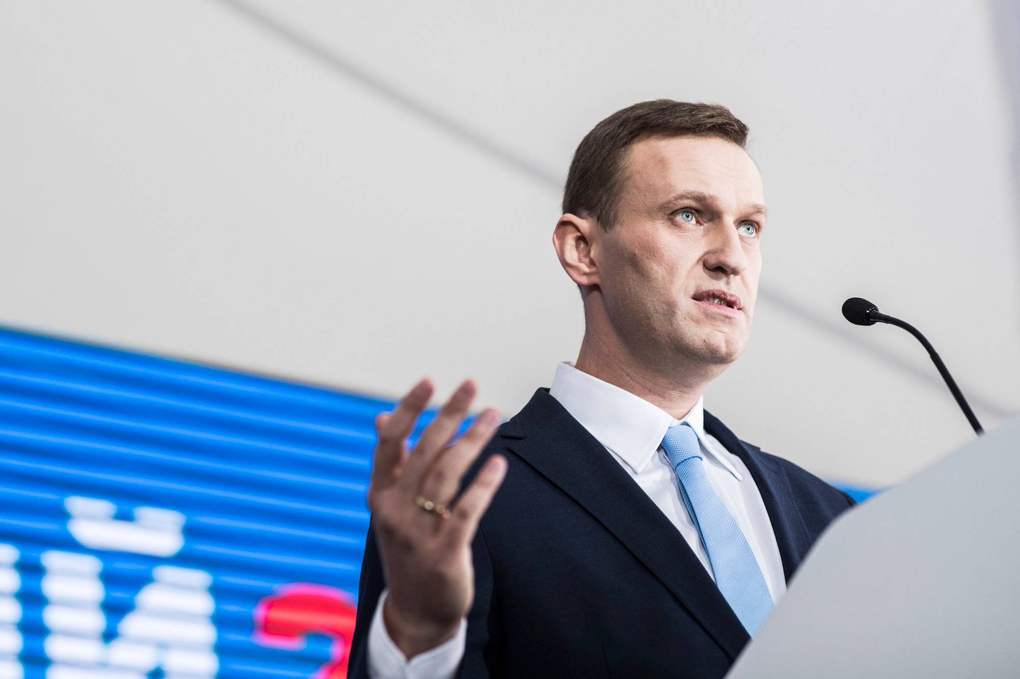 Lider rosyjskiej opozycji Aleksiej Nawalny