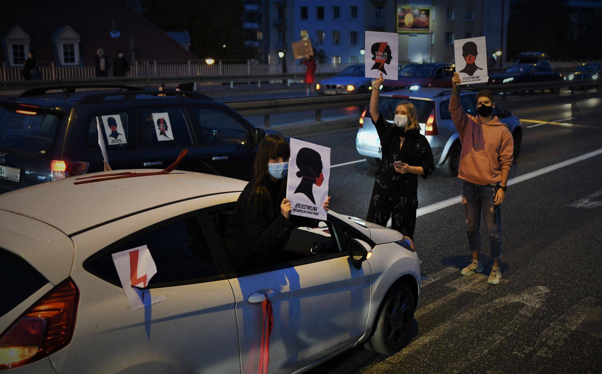 Warszawa, protest 26.10.2020