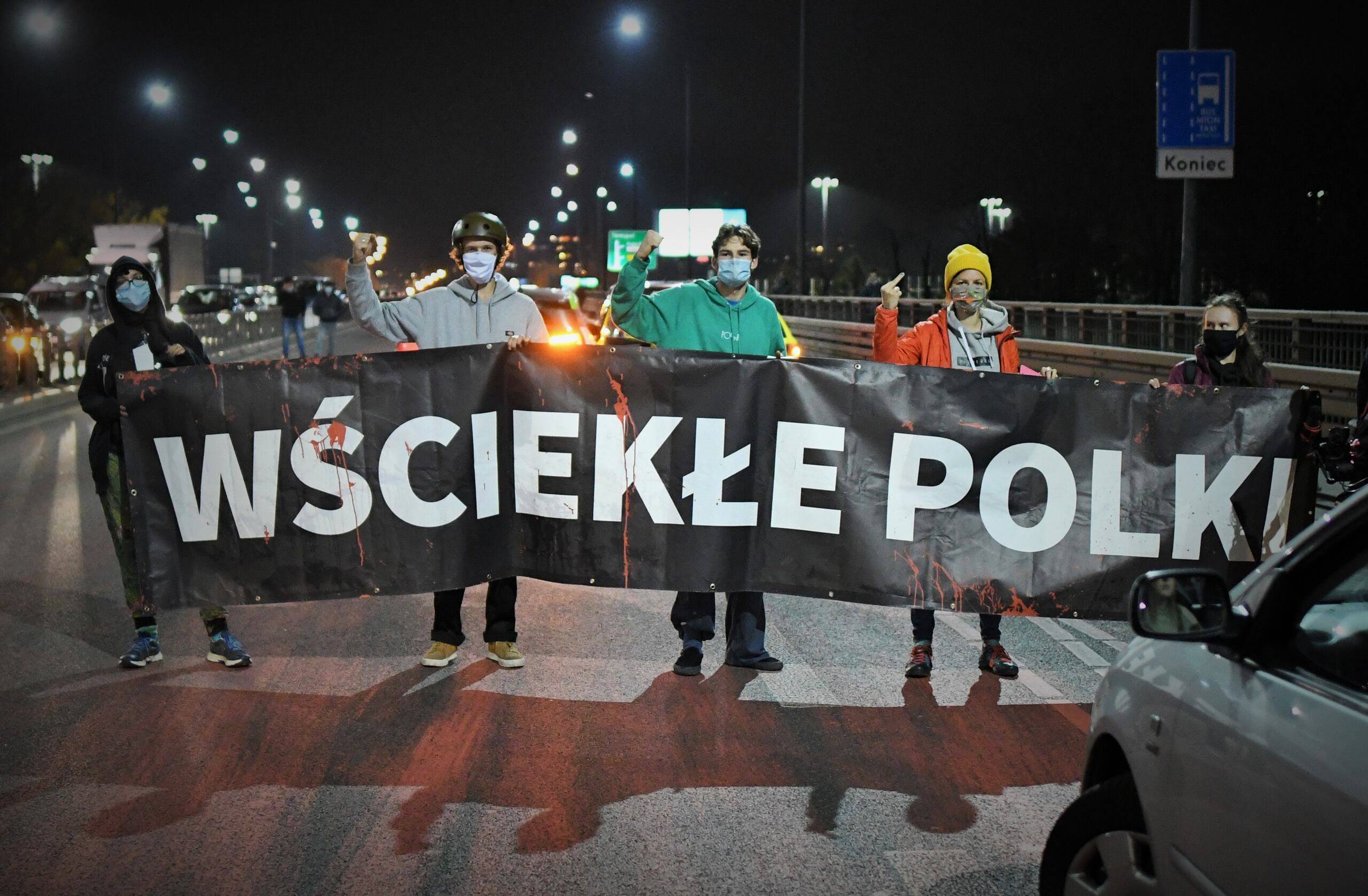 Warszawa, protest 26.10.2020