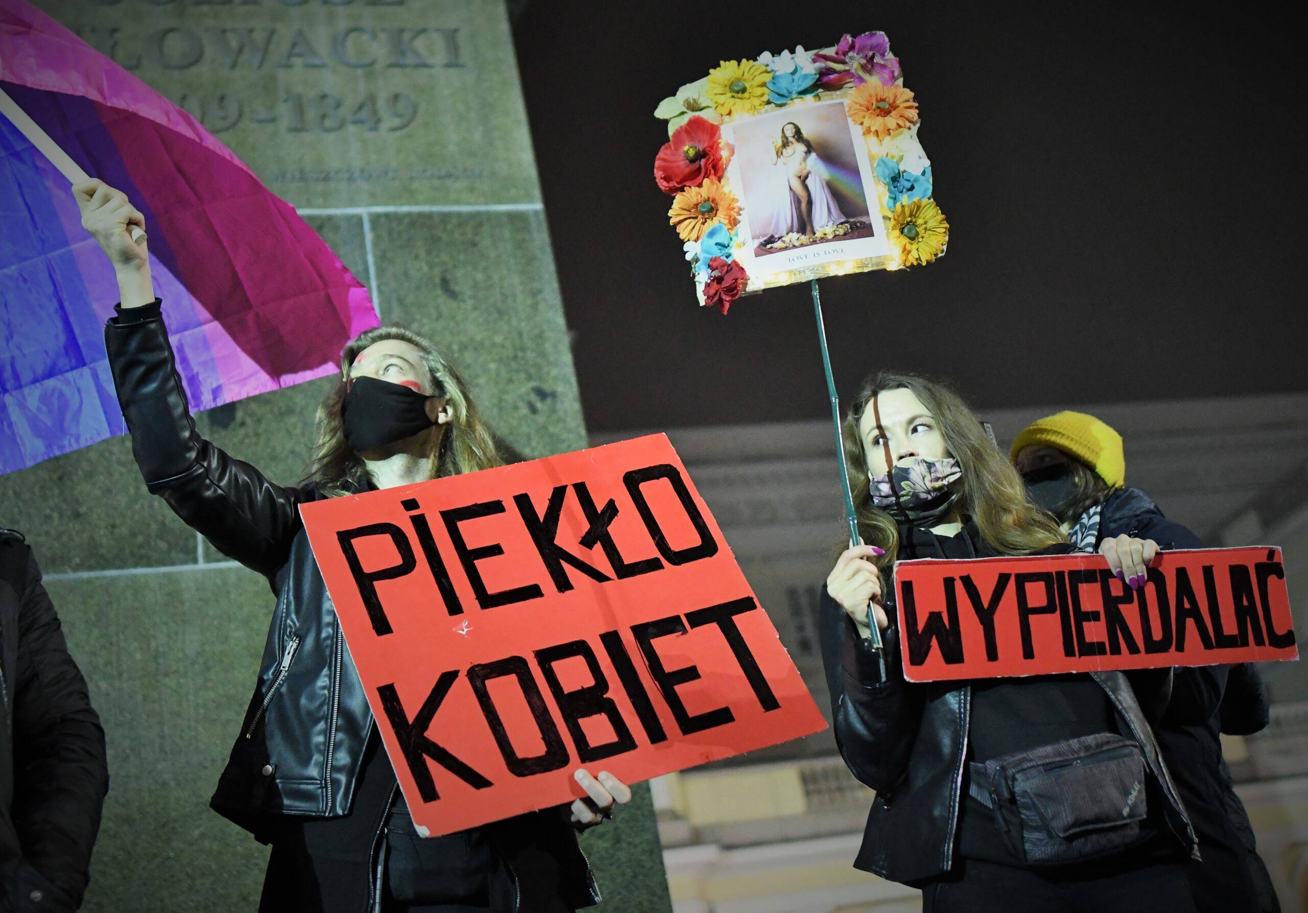 Warszawa, protest 30.10.2020