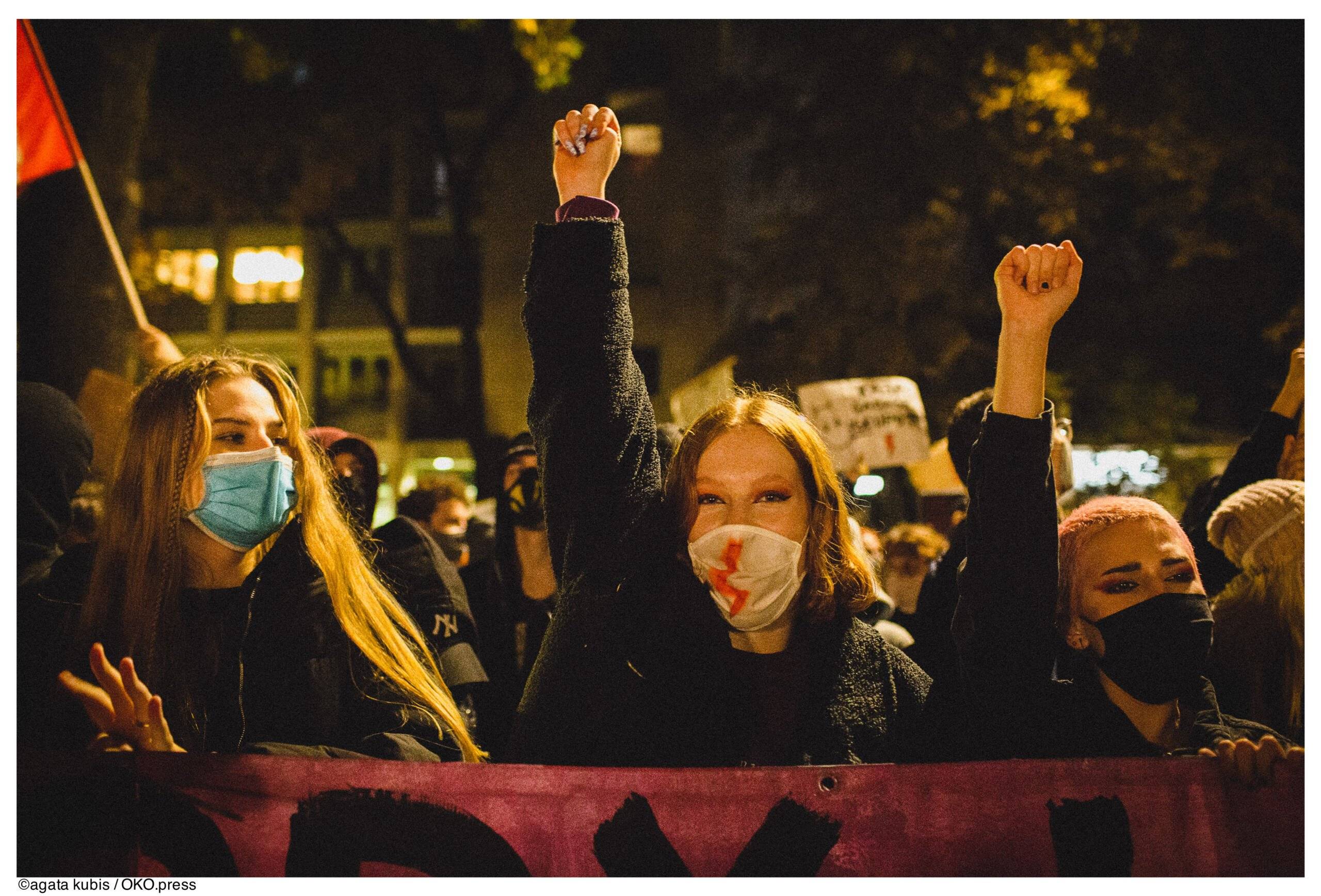 Warszawa, protest 26.10.2020