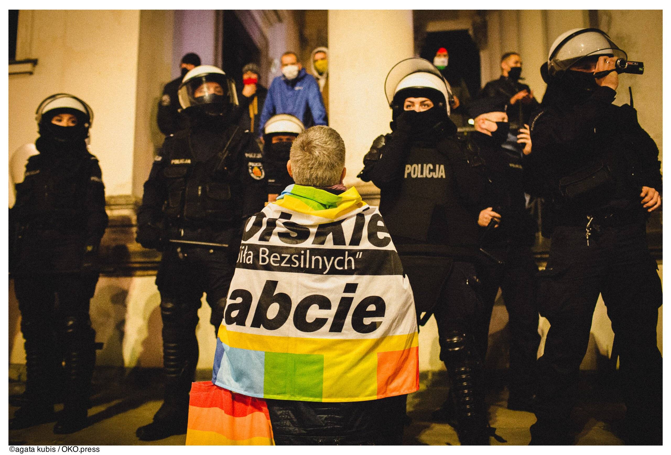 Warszawa, protest 26.10.2020