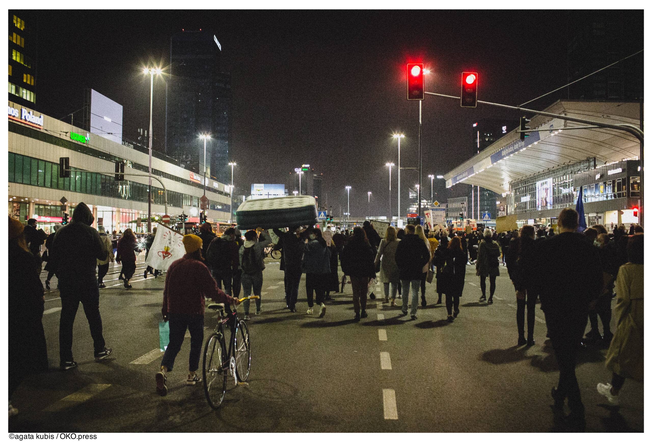 Warszawa, protest 26.10.2020