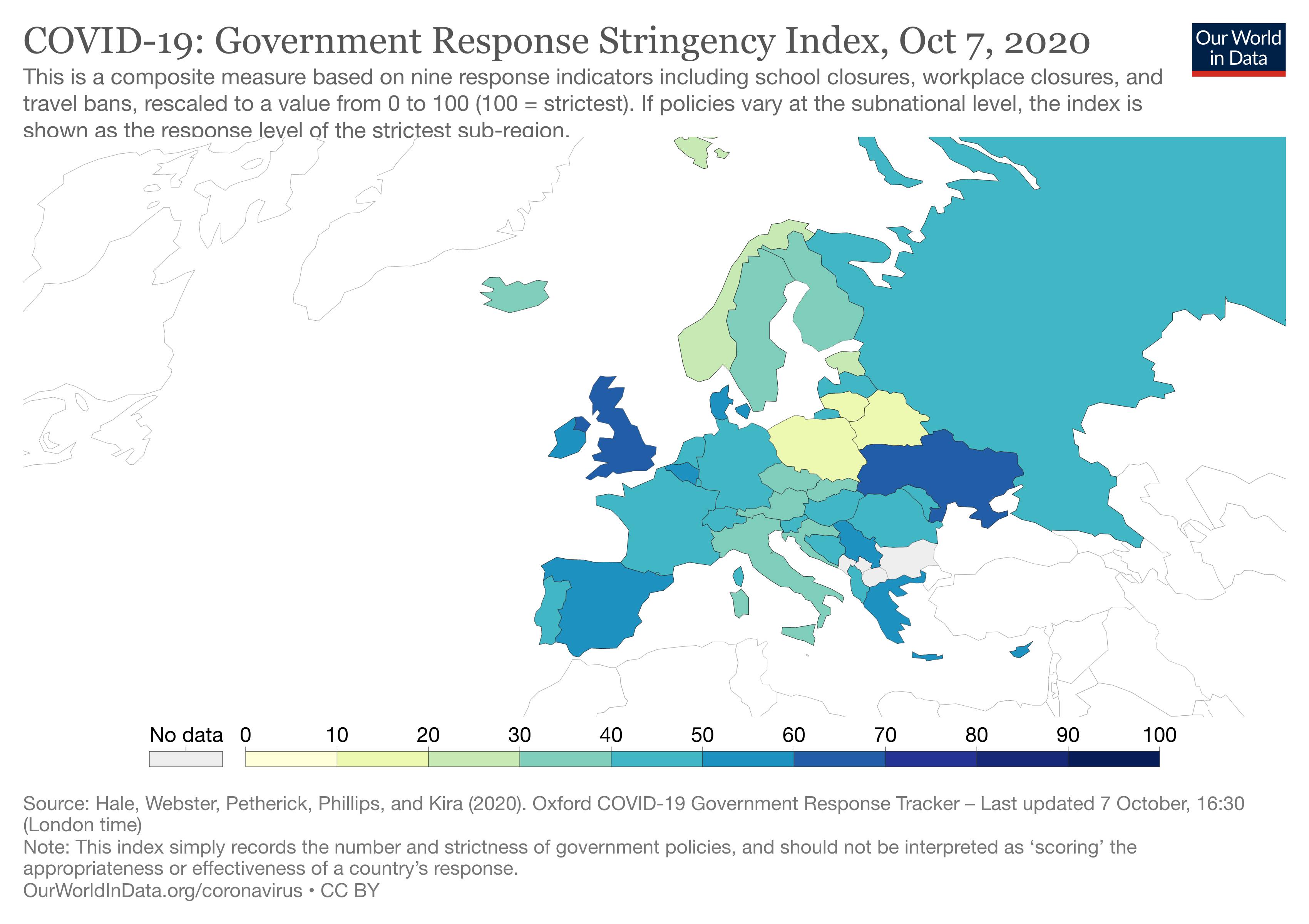 Europa indeks restrykcji