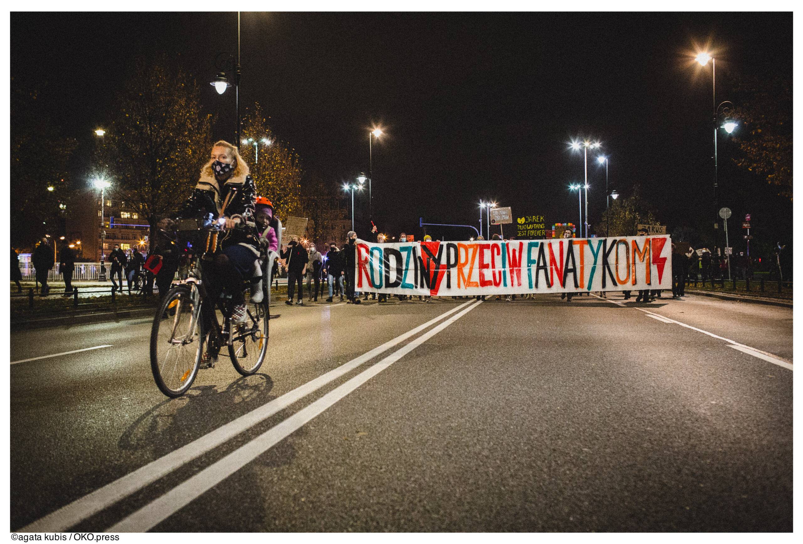 Warszawa, protest 30.10.2020