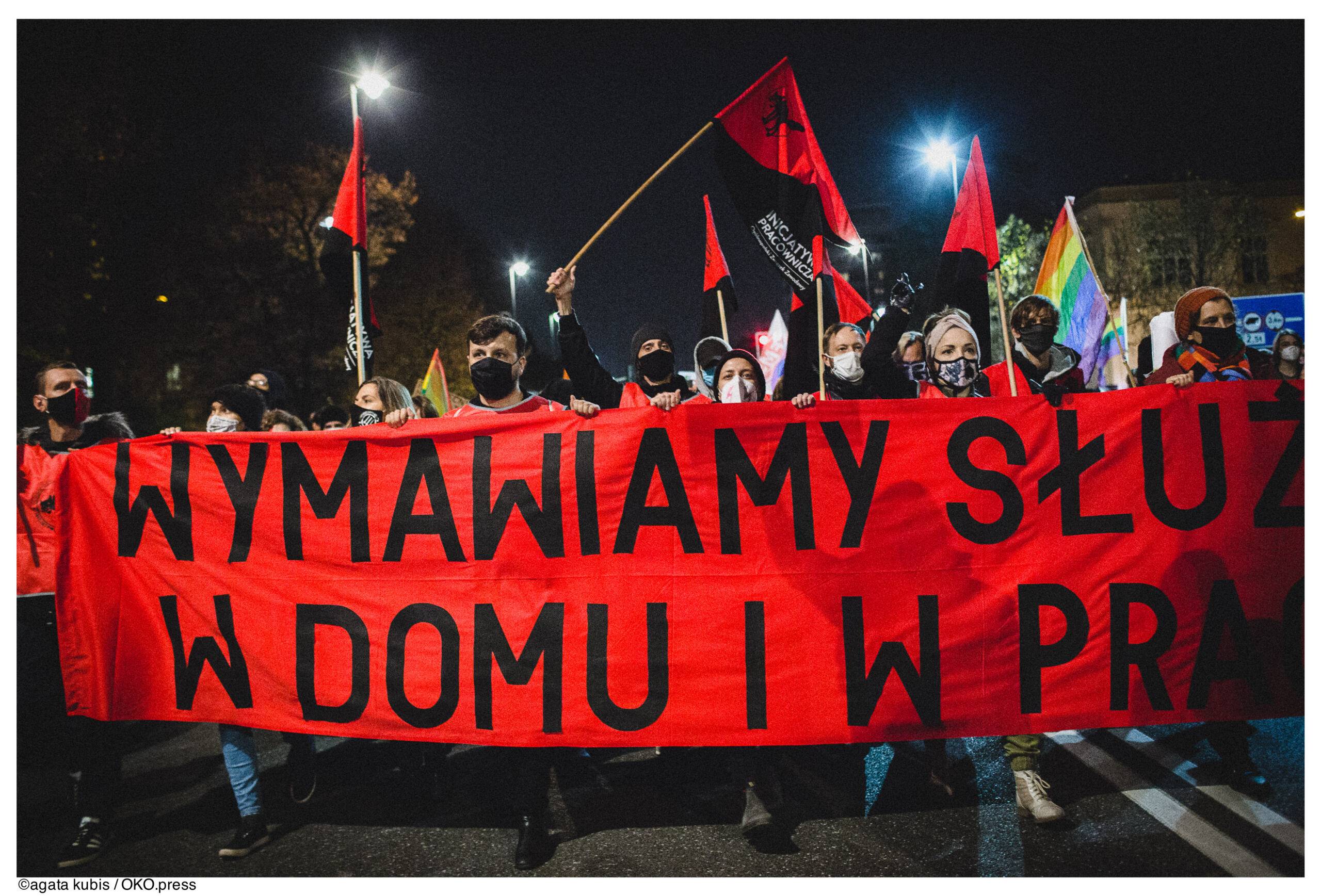 Warszawa, protest 30.10.2020