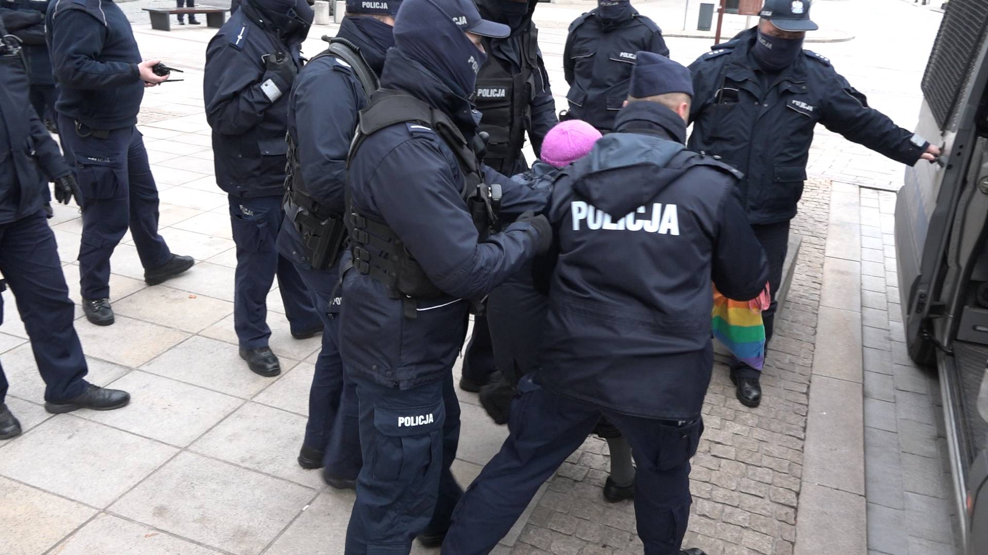 Polska Babcia zatrzymana przez policję