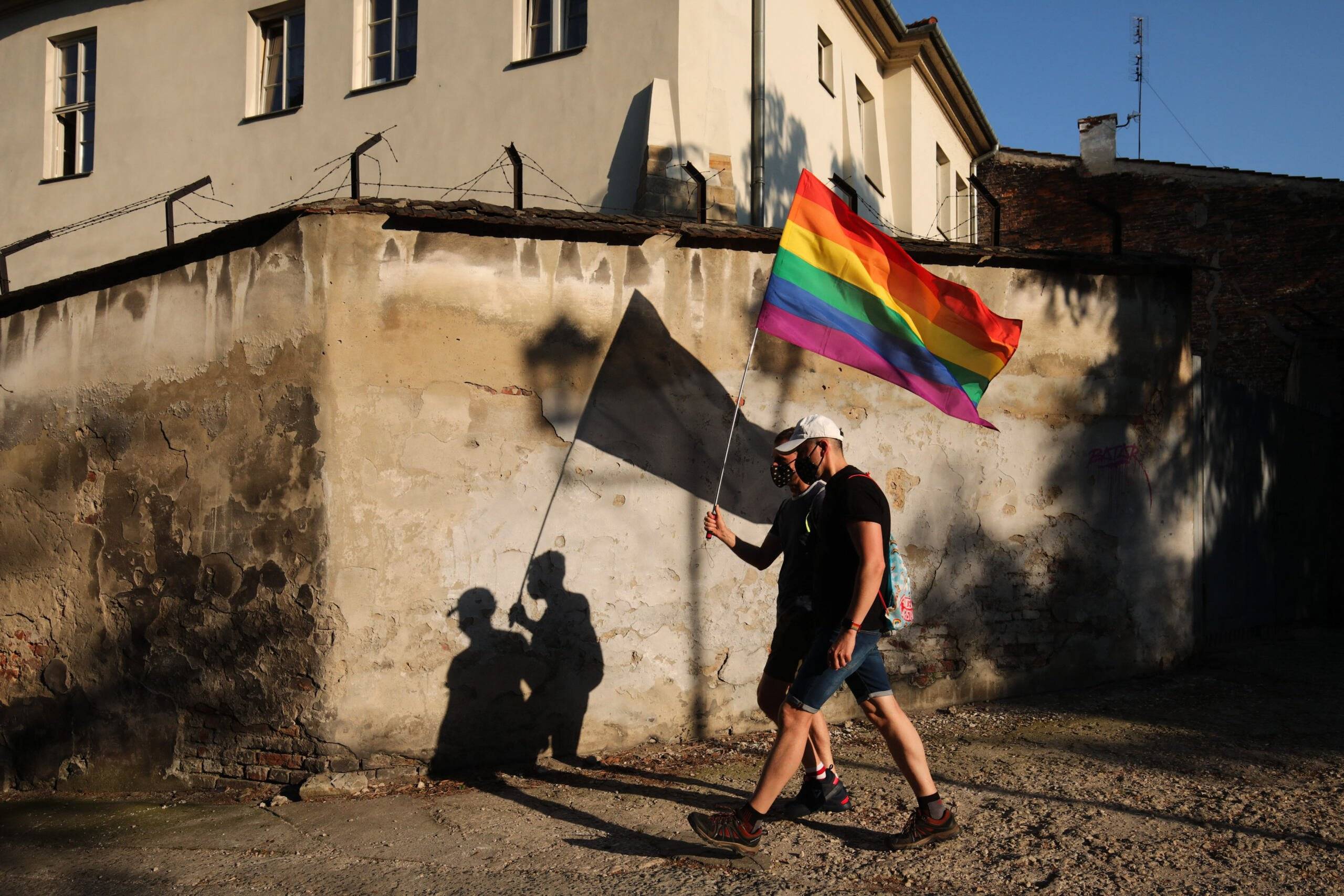 Protest w obronie praw osób LGBT