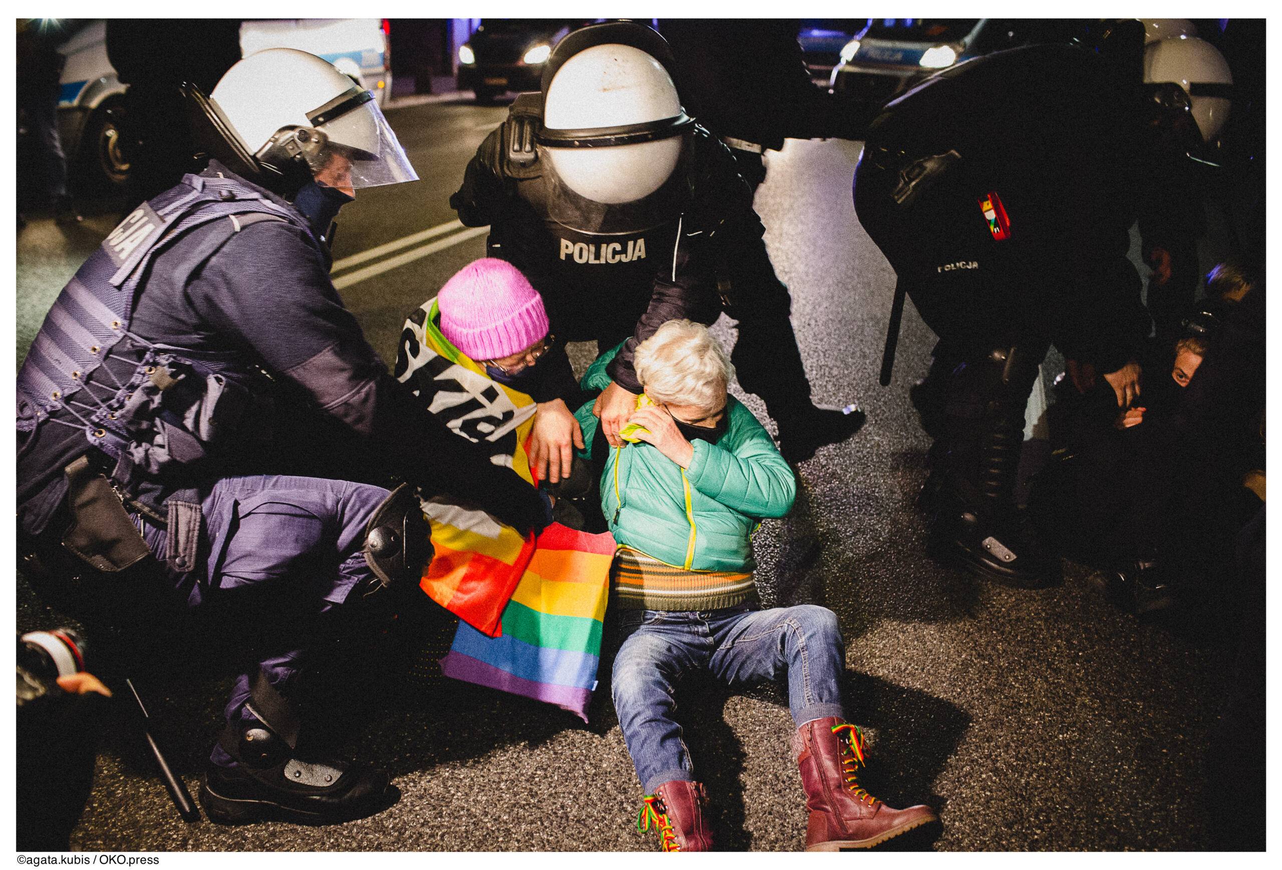 Warszawa, protest 9.11.2020