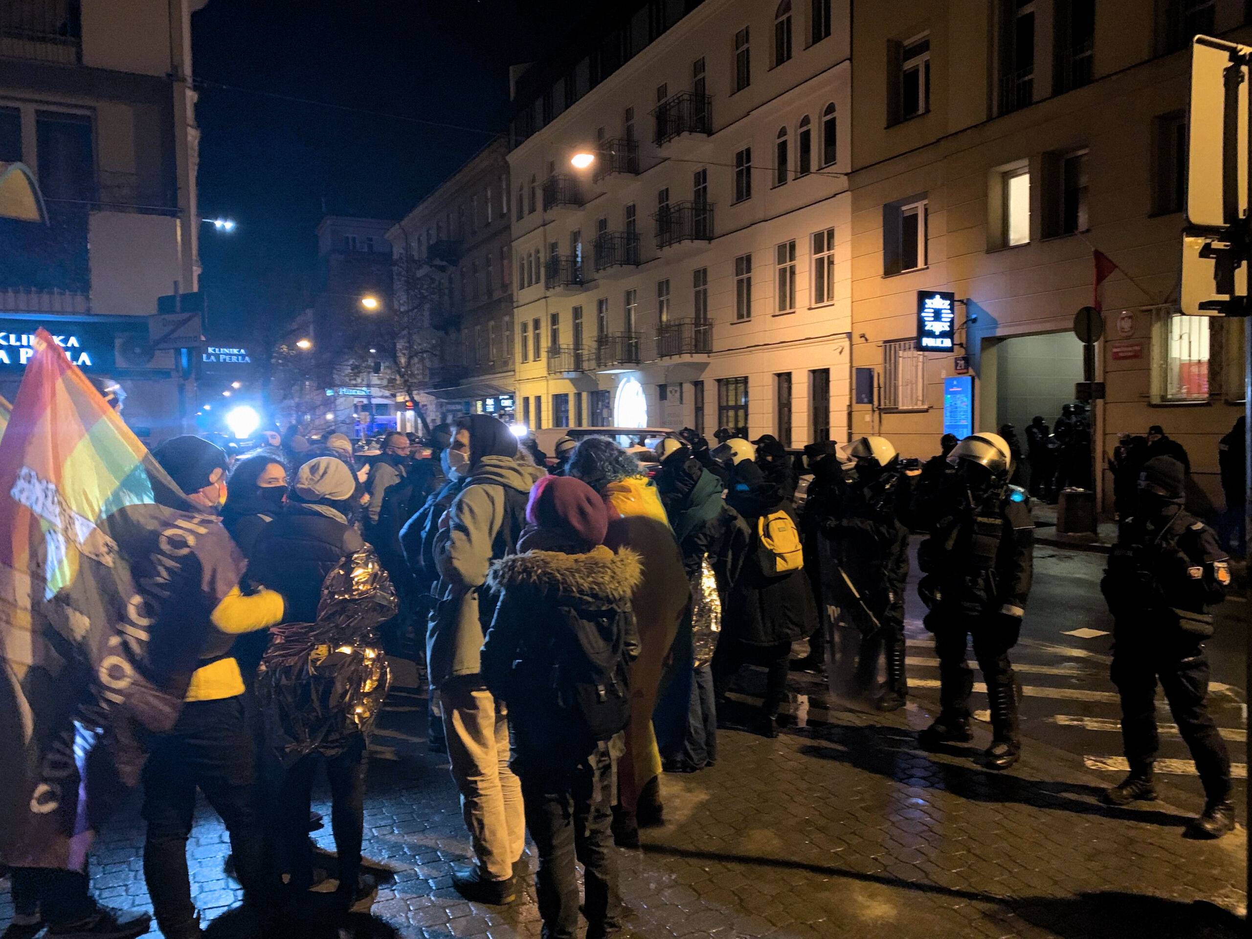 Warszawa, protest 20.01.2021