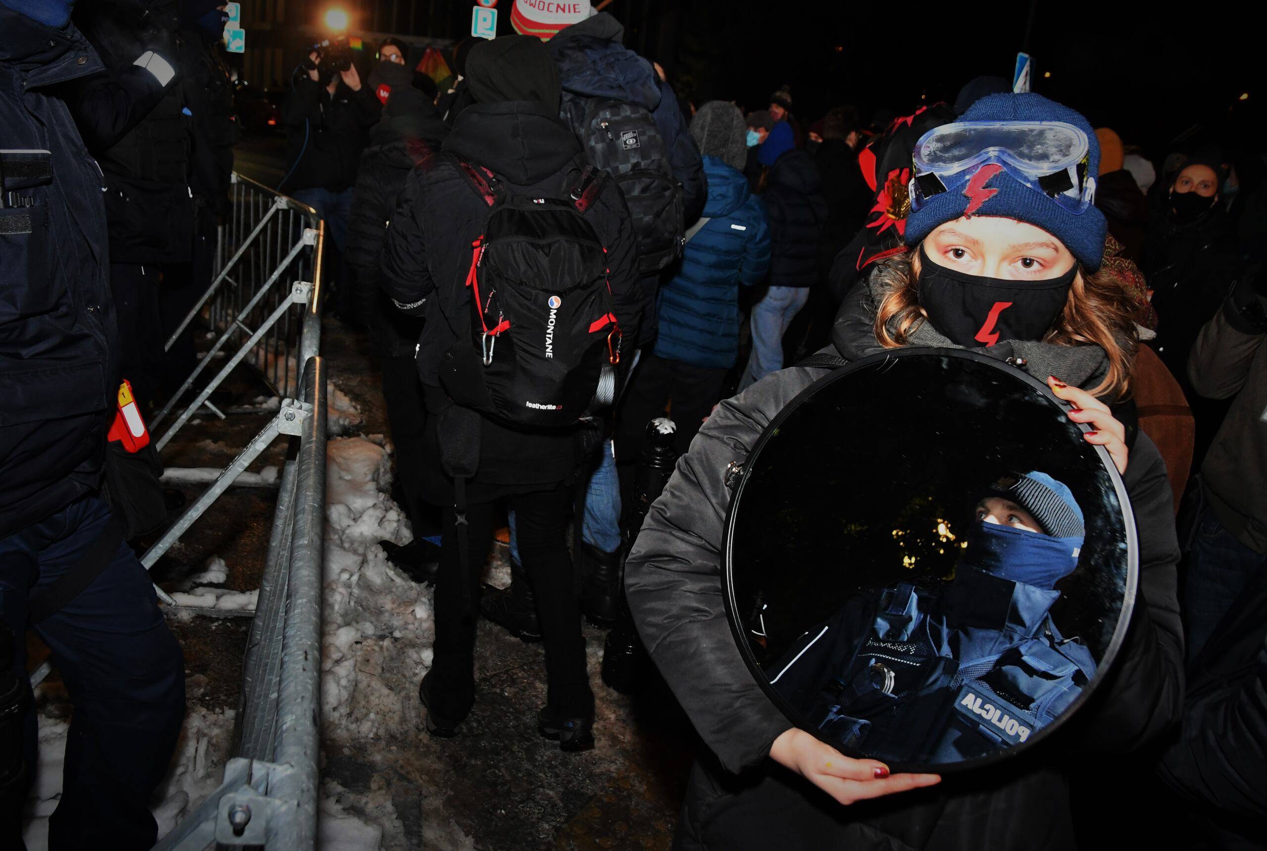 Warszawa, protest 20.01.2021