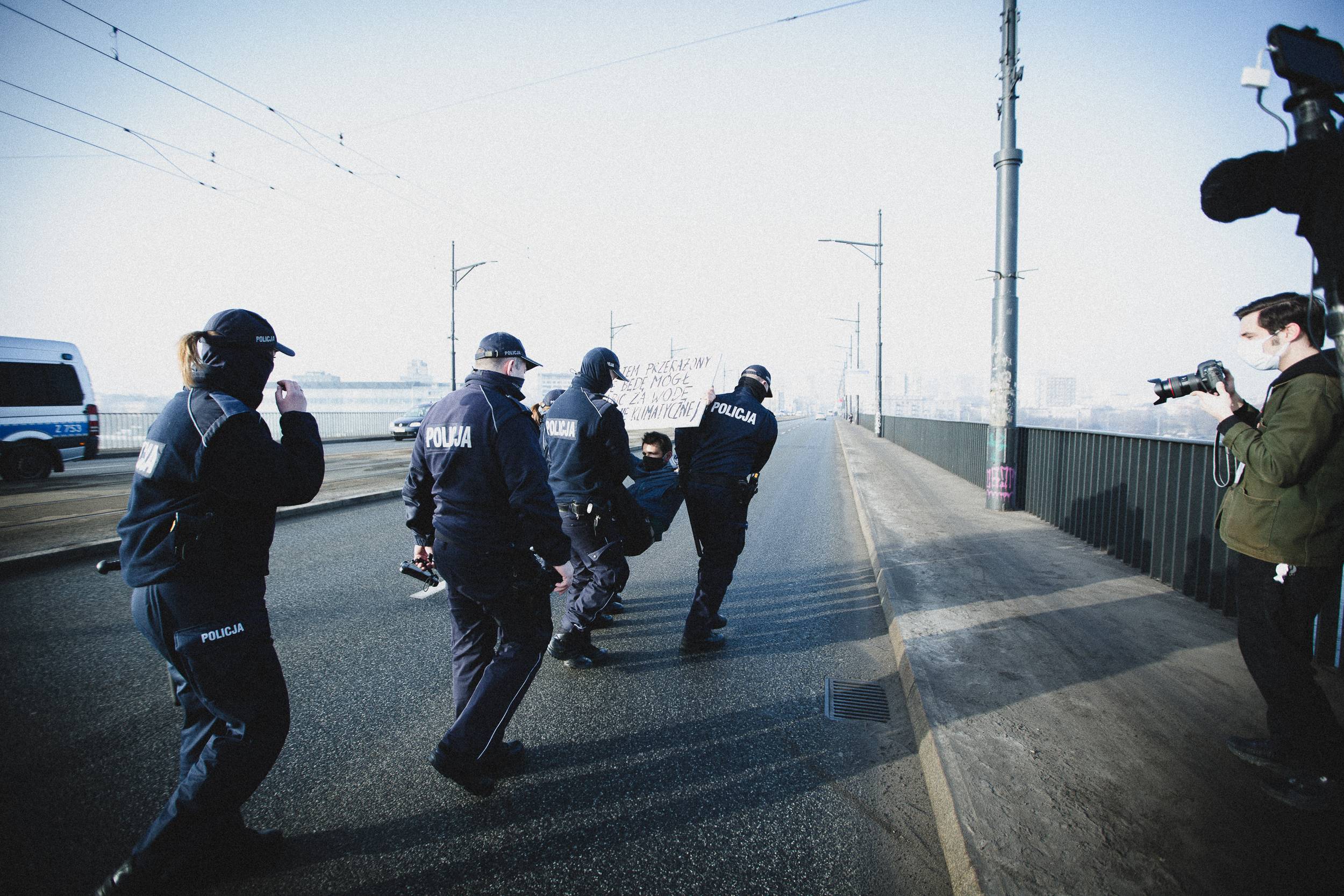 Protest klimatyczny, Warszawa, 25.02.2021