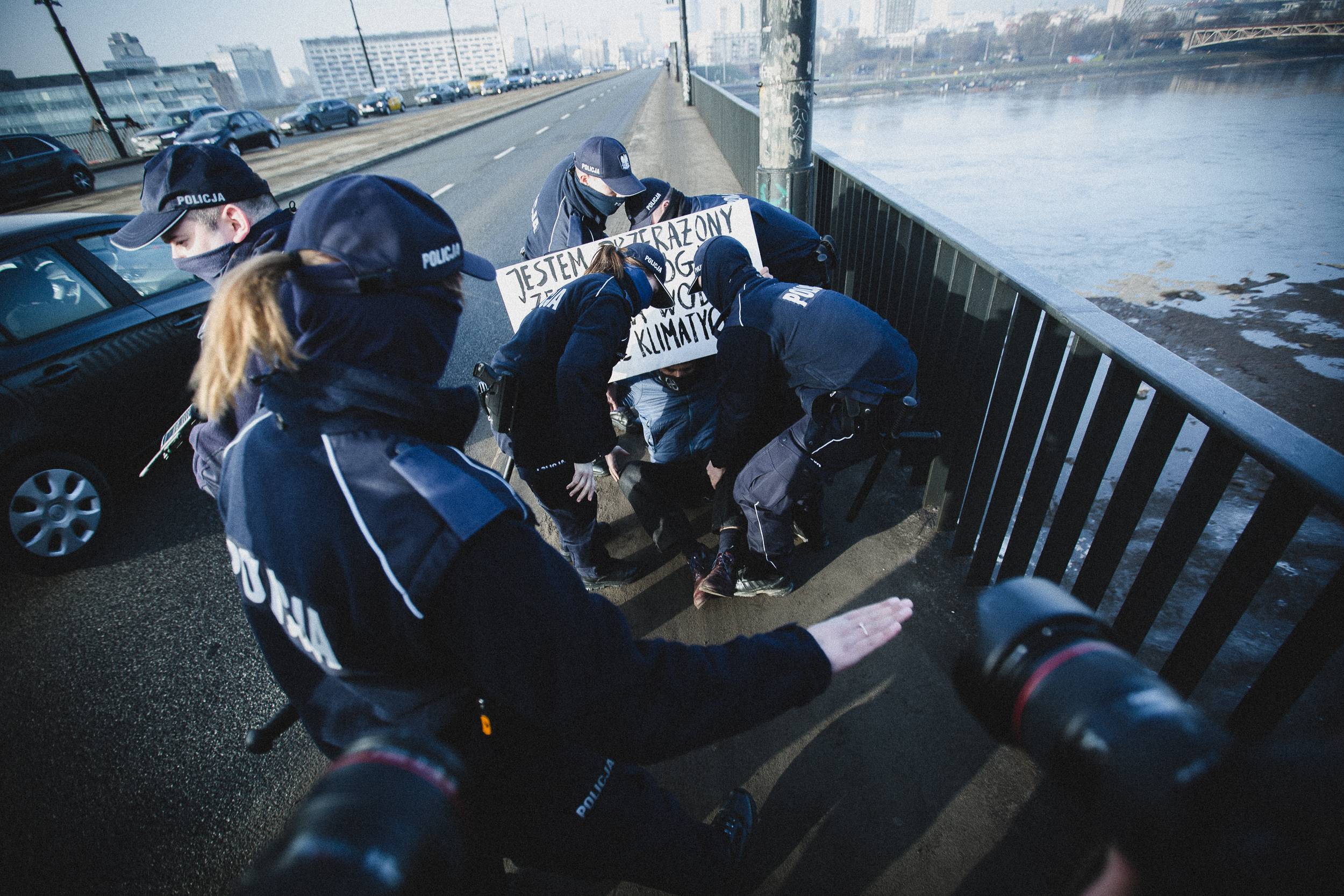 Protest klimatyczny, Warszawa, 25.02.2021