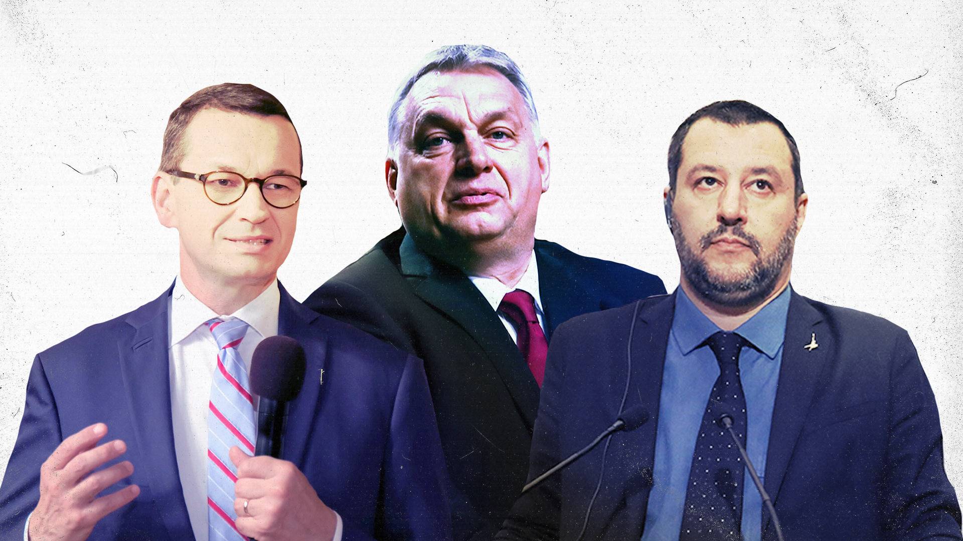 Morawiecki, Orban, Salvini