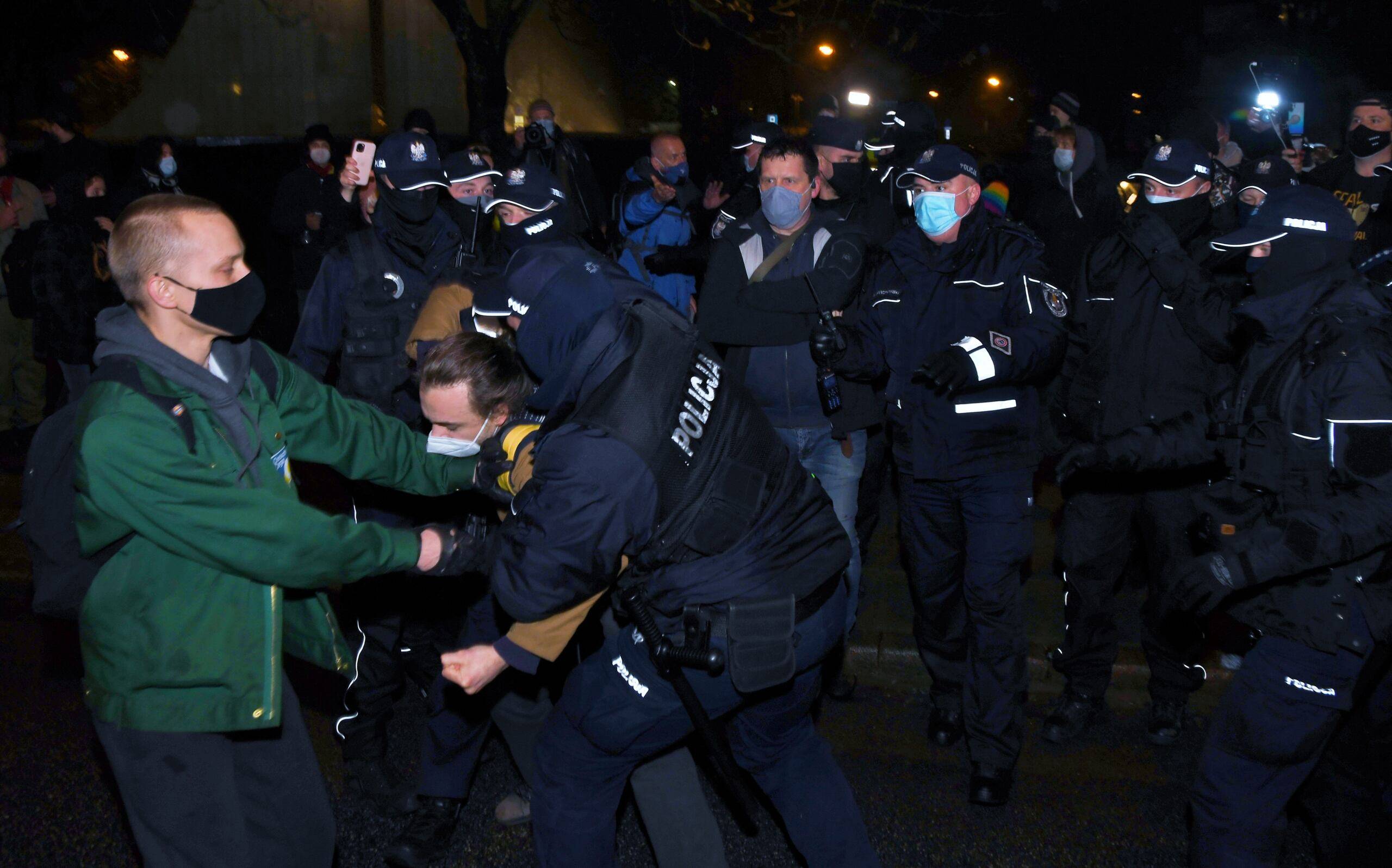 Warszawa, protest 15.04.2021, po decyzji w spr RPO