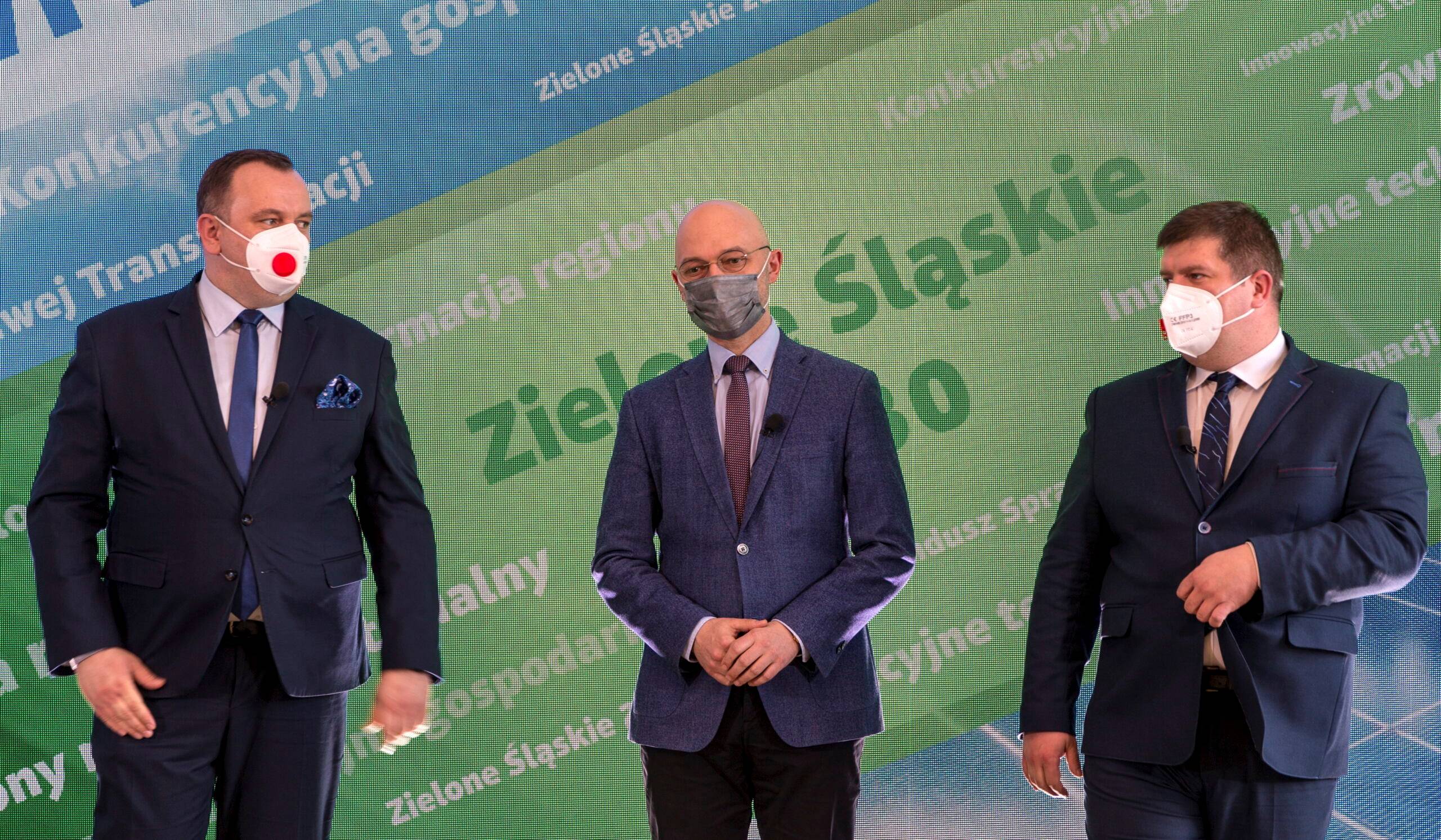 minister klimatu Michał Kurtyka po podpisaniu porozumienia