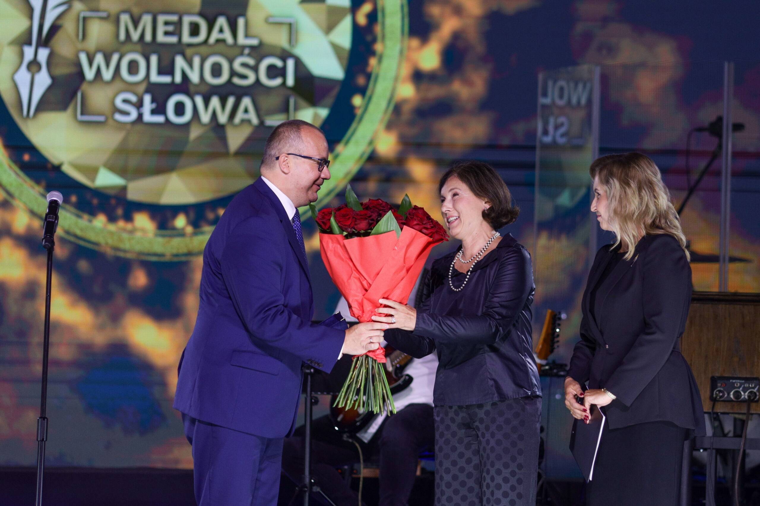 30.08.2021 Gdansk . Europejskie Centrum Solidarnosci . Gala Medalu Wolnosci Slowa . nz Adam Bodnar , Vera Jourova
Fot. Michal Ryniak / Agencja Gazeta