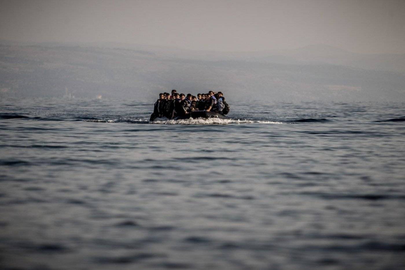migranci płynący do Grecji