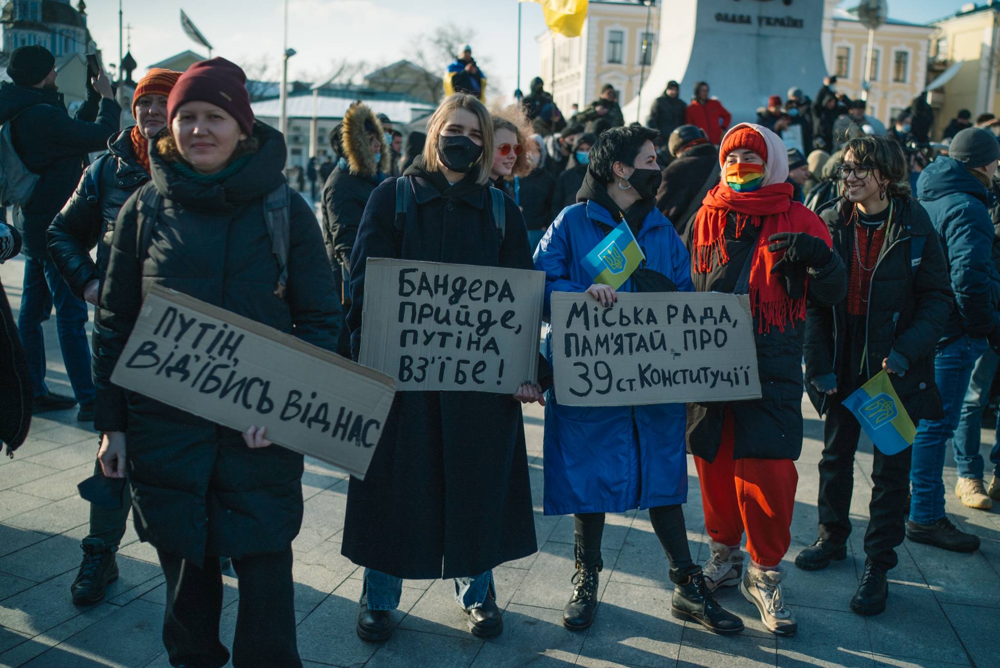 Nacjonaliści i działacze LGBT razem na Marszu Jedności w Charkowie