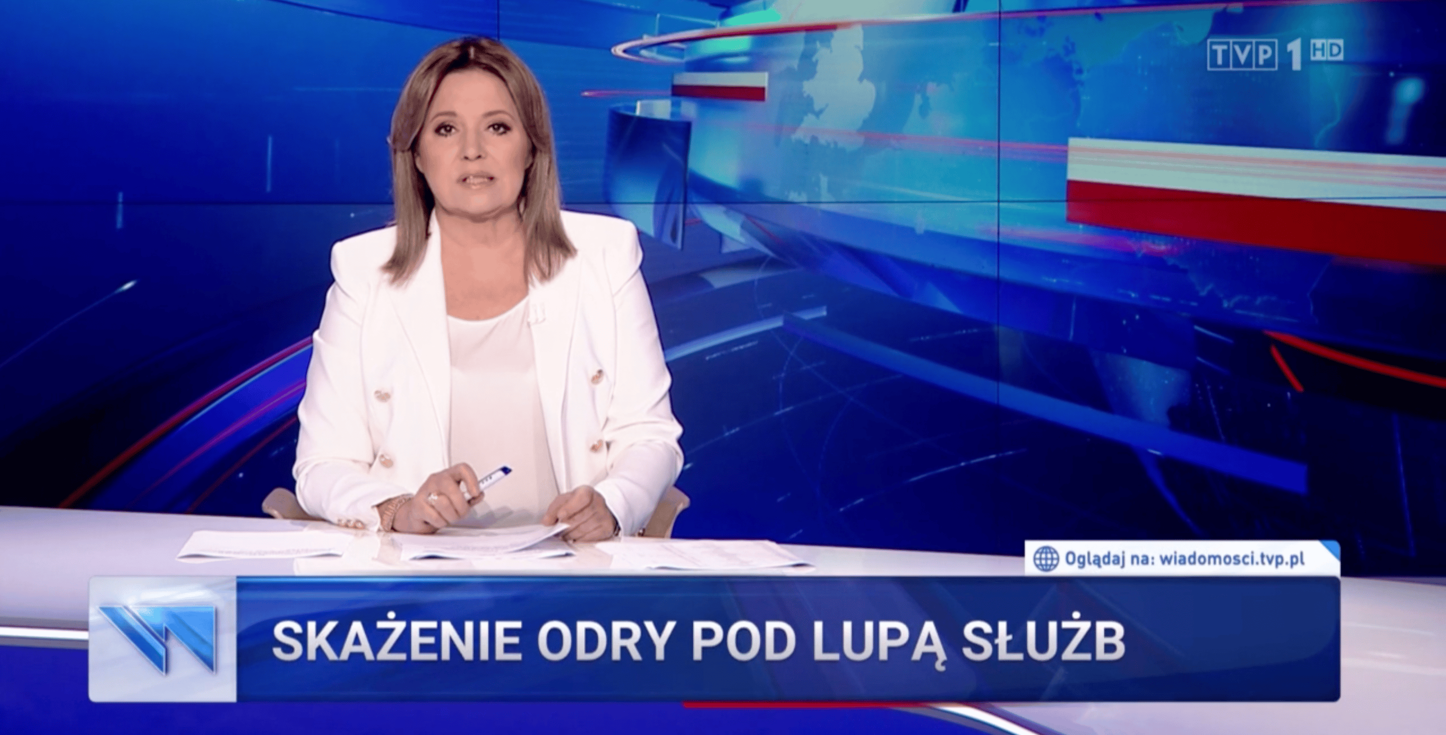 Wiadomości TVP, 14 sierpnia 2022, Odra