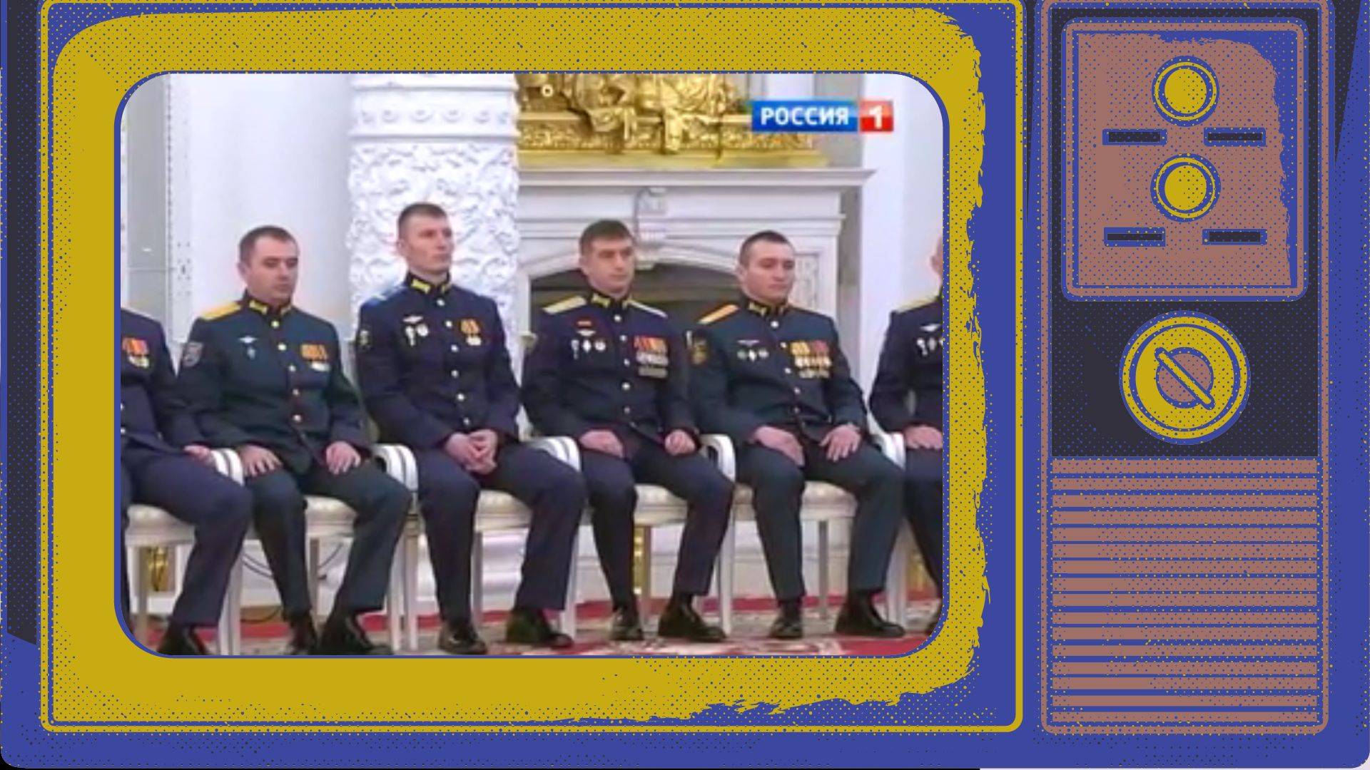 Putin odznacza żołnierzy
