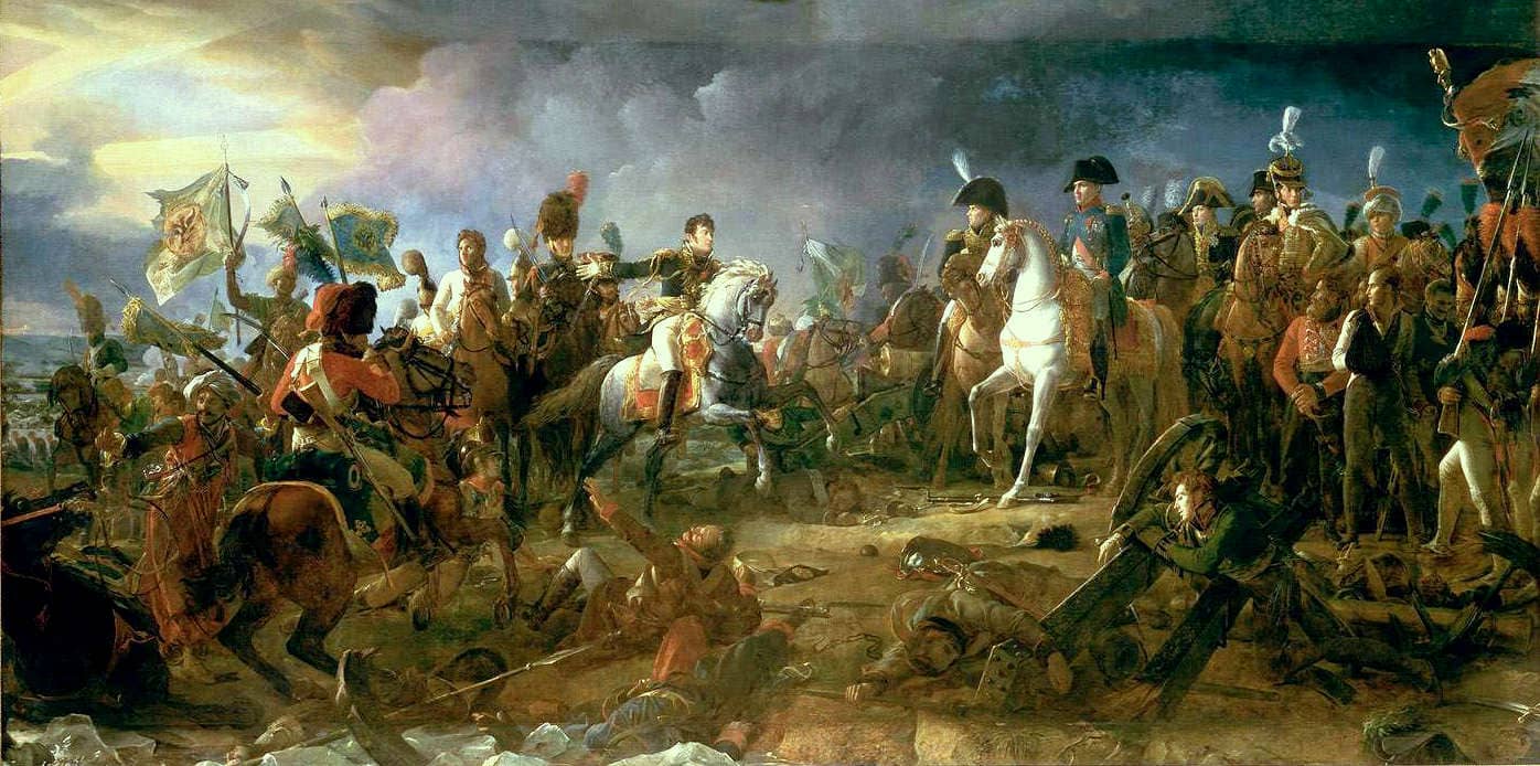 François Gérard “Bitwa pod Austerlitz” – cyfrowa reprodukcja obrazu ze zbiorów Muzeum Narodowego Pałacu Wersalskiego