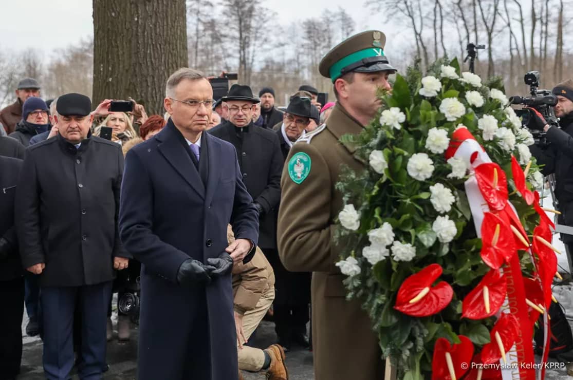 Prezydent Andrzej Duda podczas obchodów 150. rocznicy urodzin Wincentego Witosa.